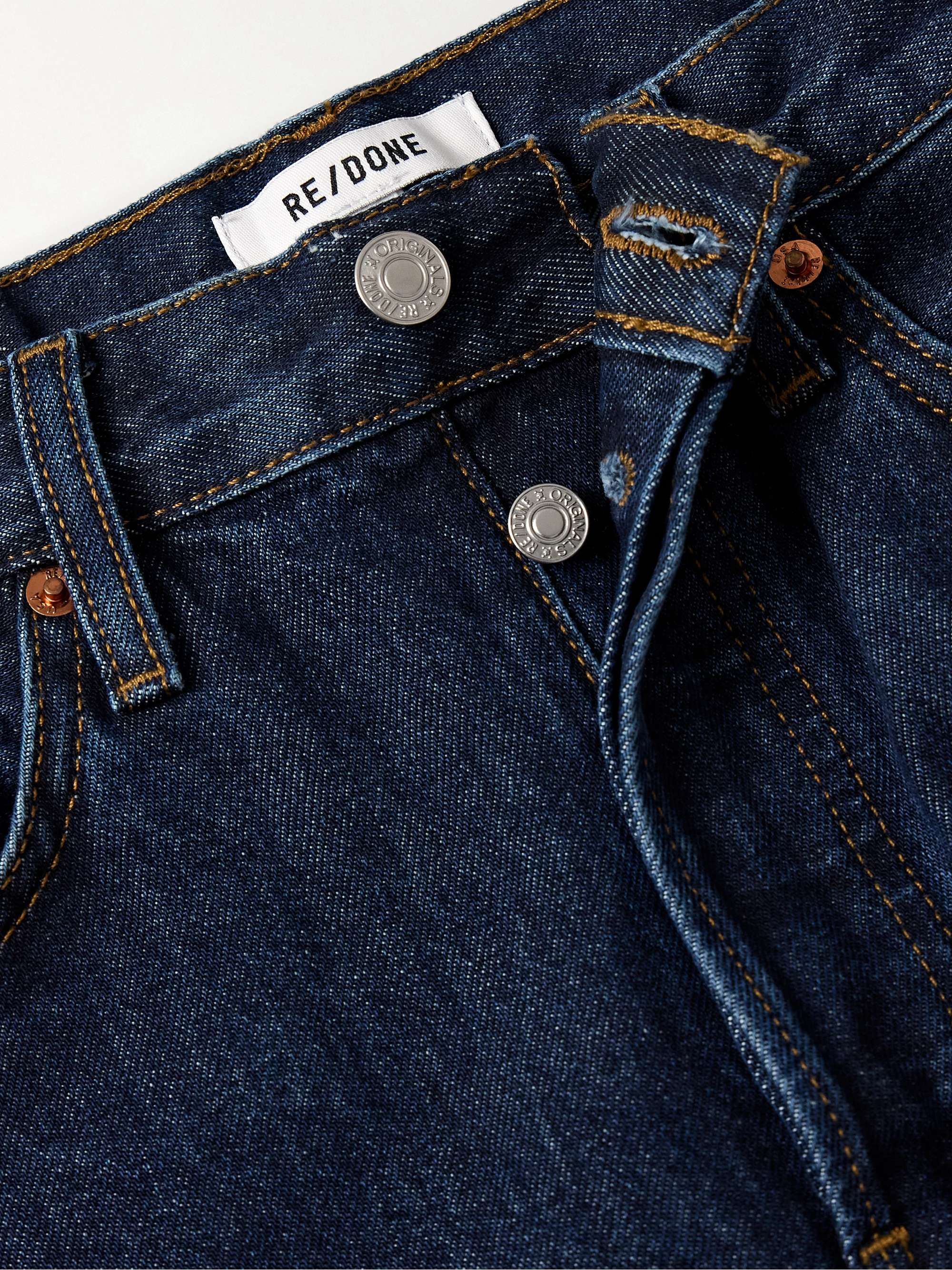 90s Loose high-rise straight-leg jeans view