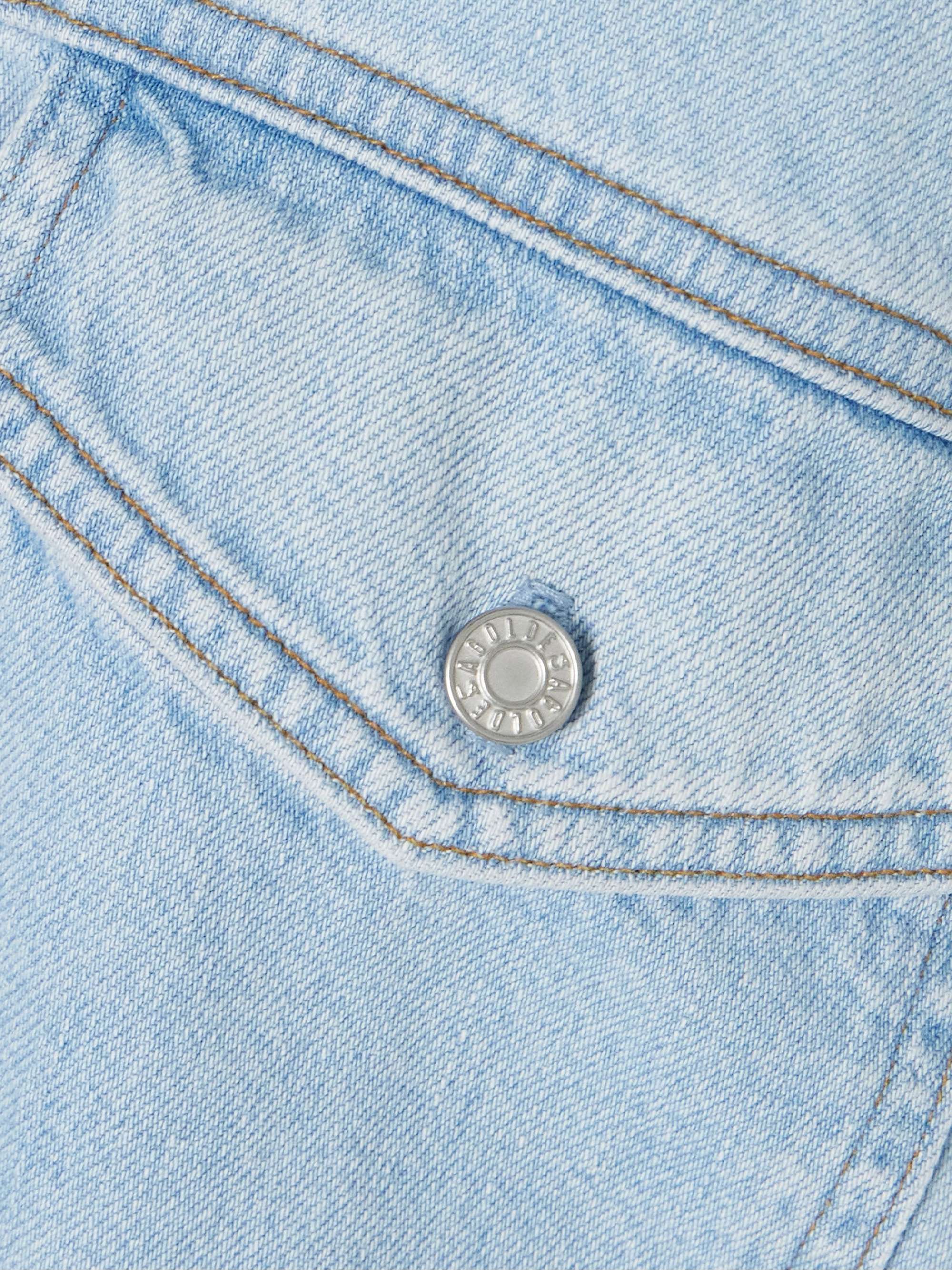 Rina denim shirt view