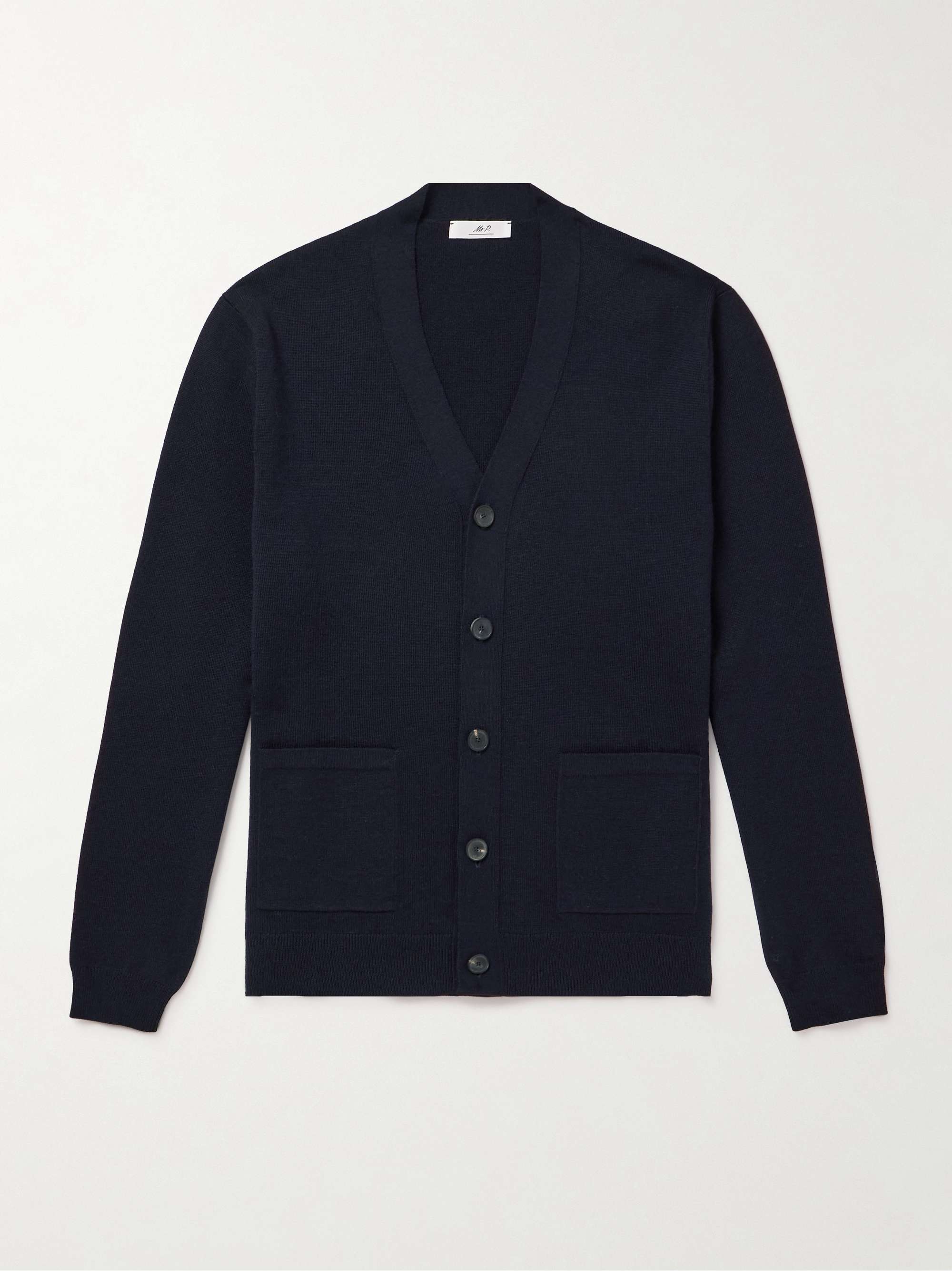 Half Milano Merino Wool Cardigan view