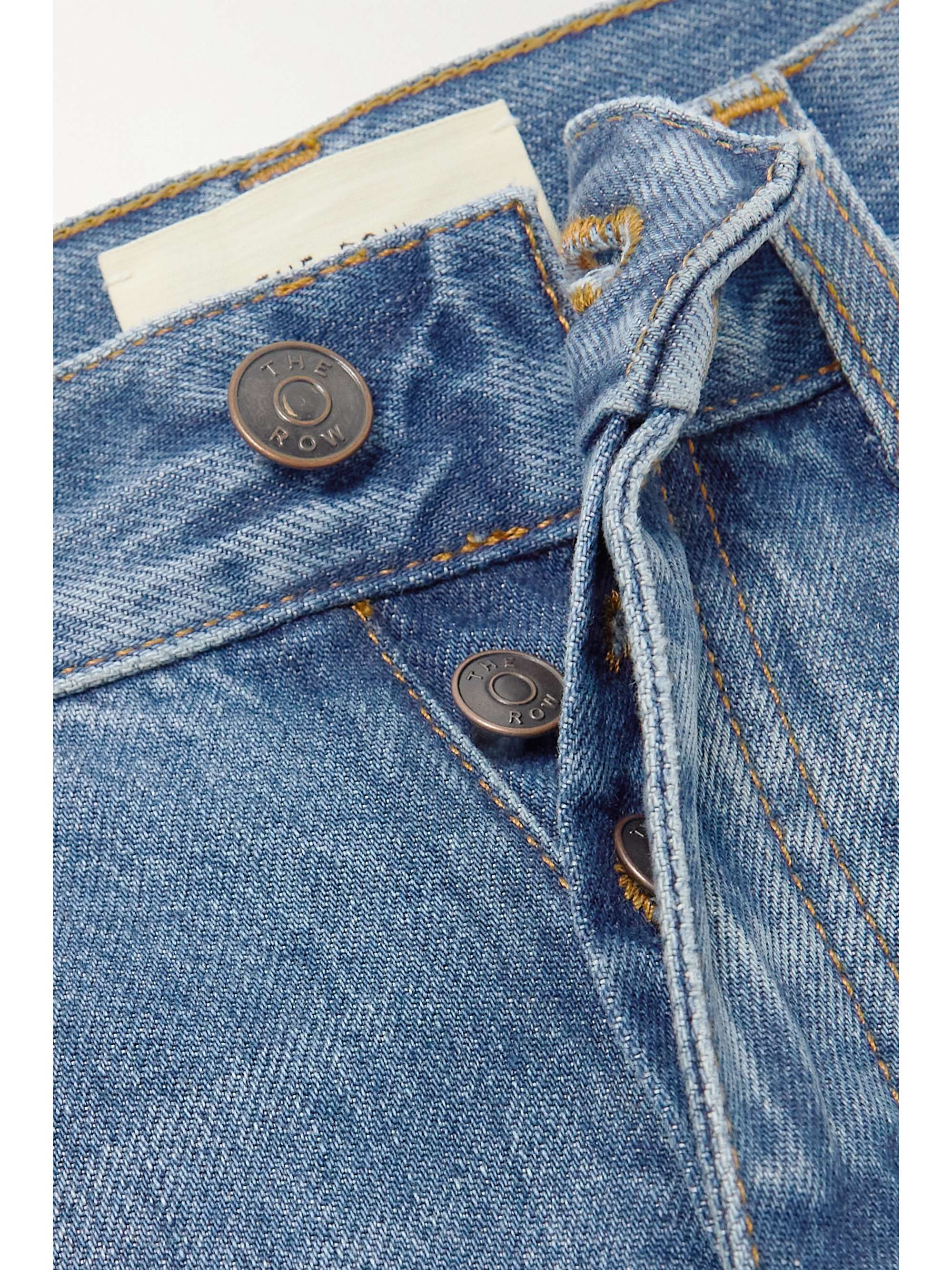 Goldin low-rise straight-leg jeans view