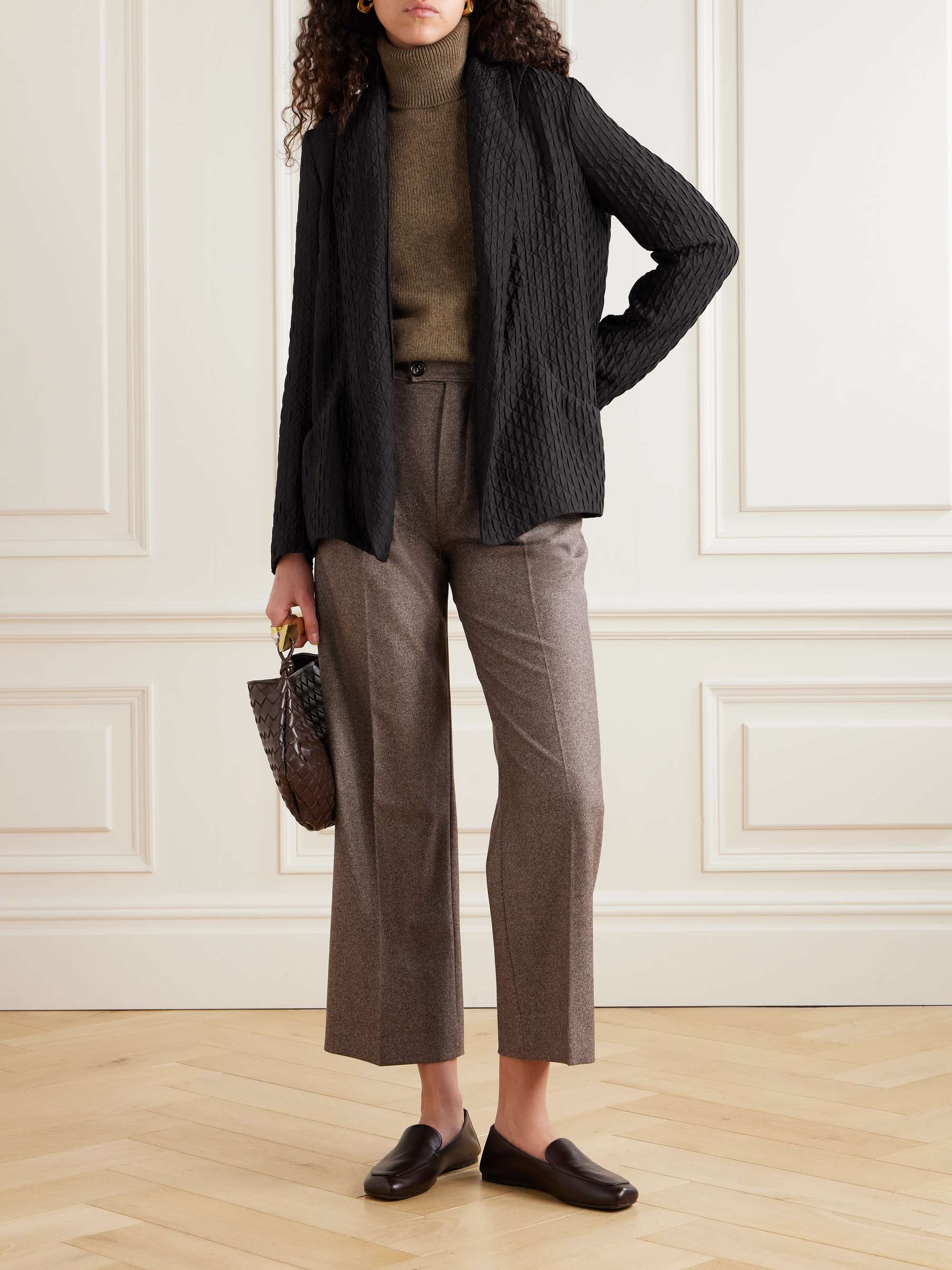 Annie silk jacket view