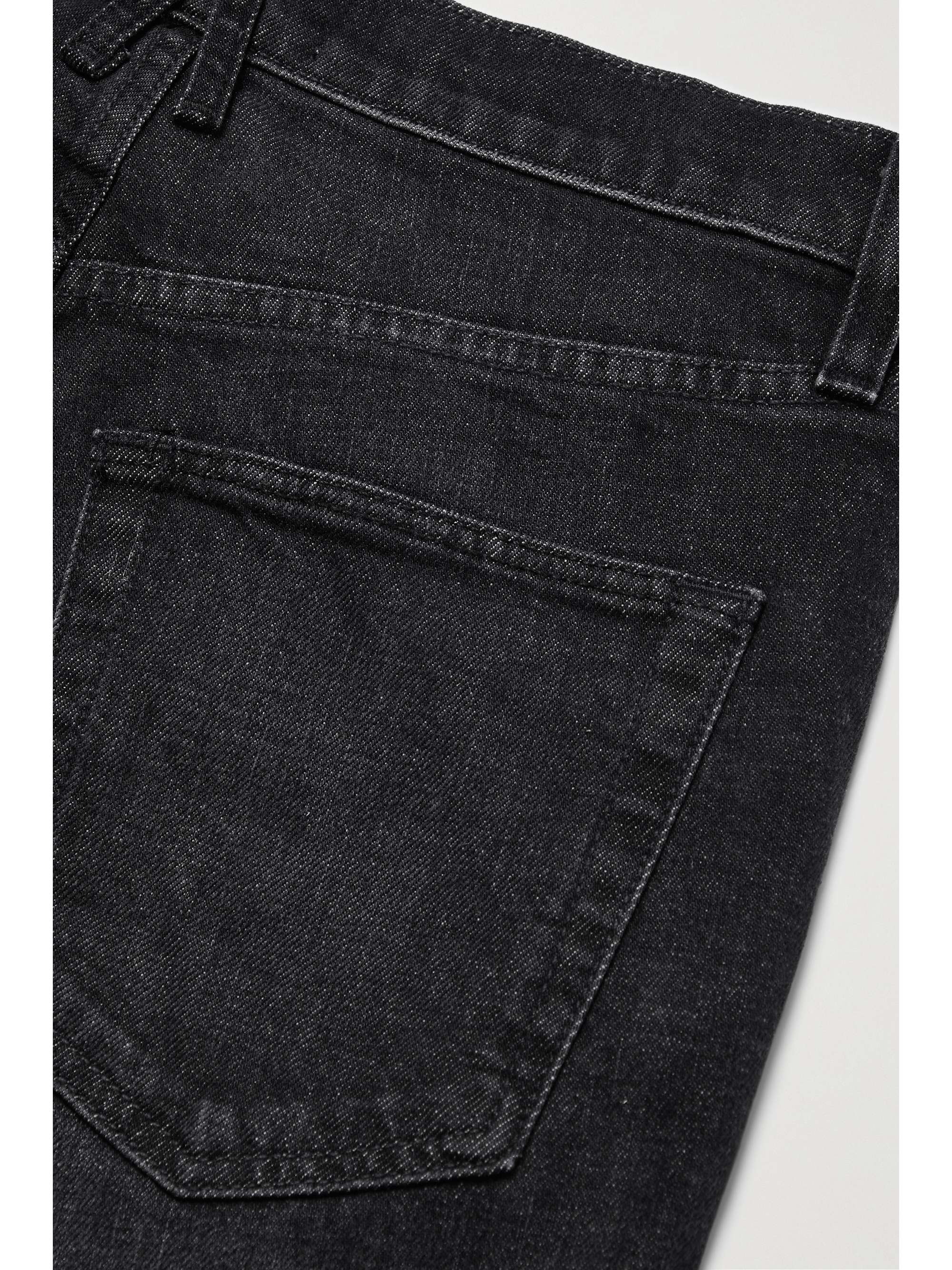 + NET SUSTAIN London cropped high-rise straight-leg organic jeans view