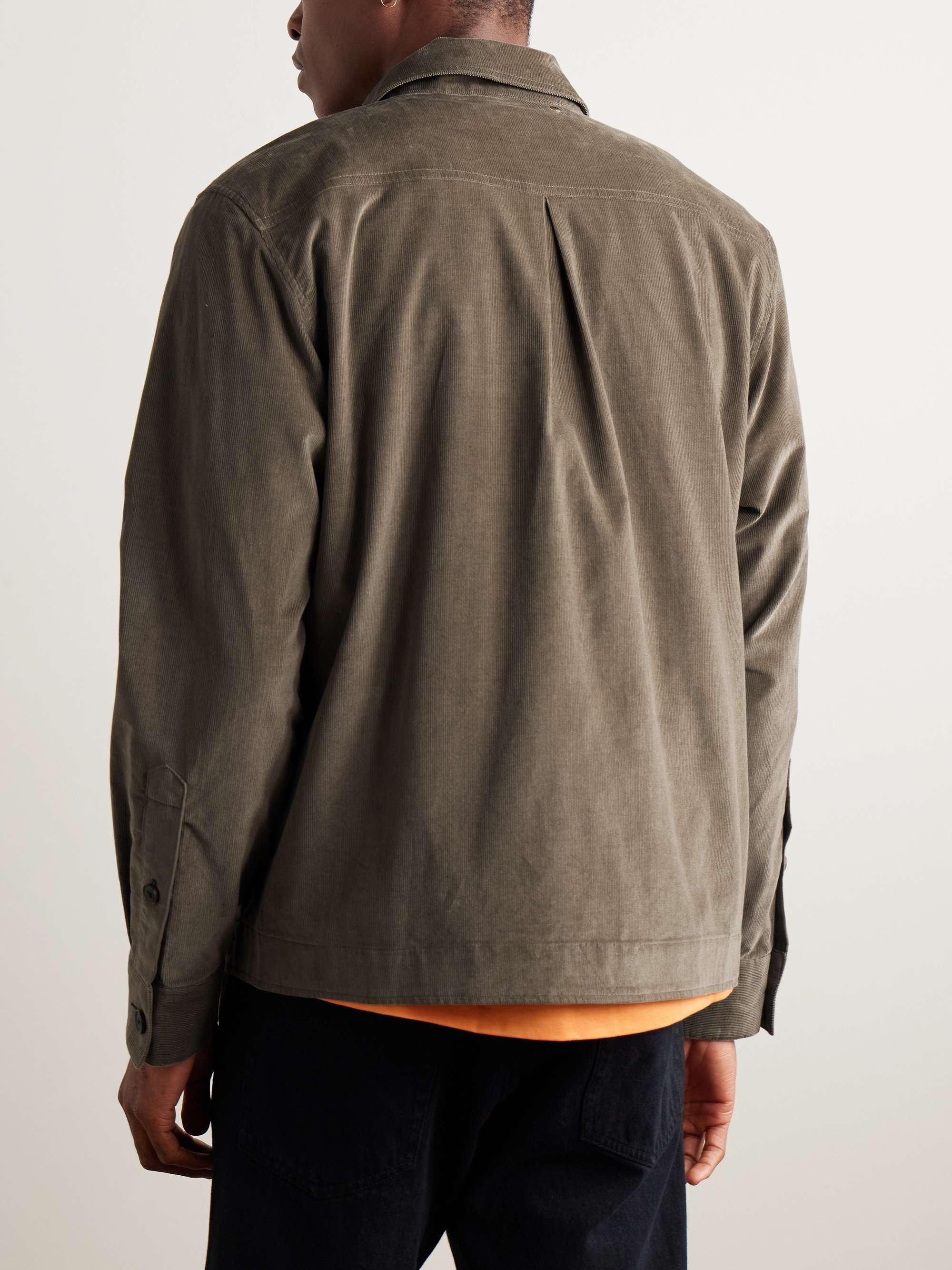 Cotton-Corduroy Overshirt view