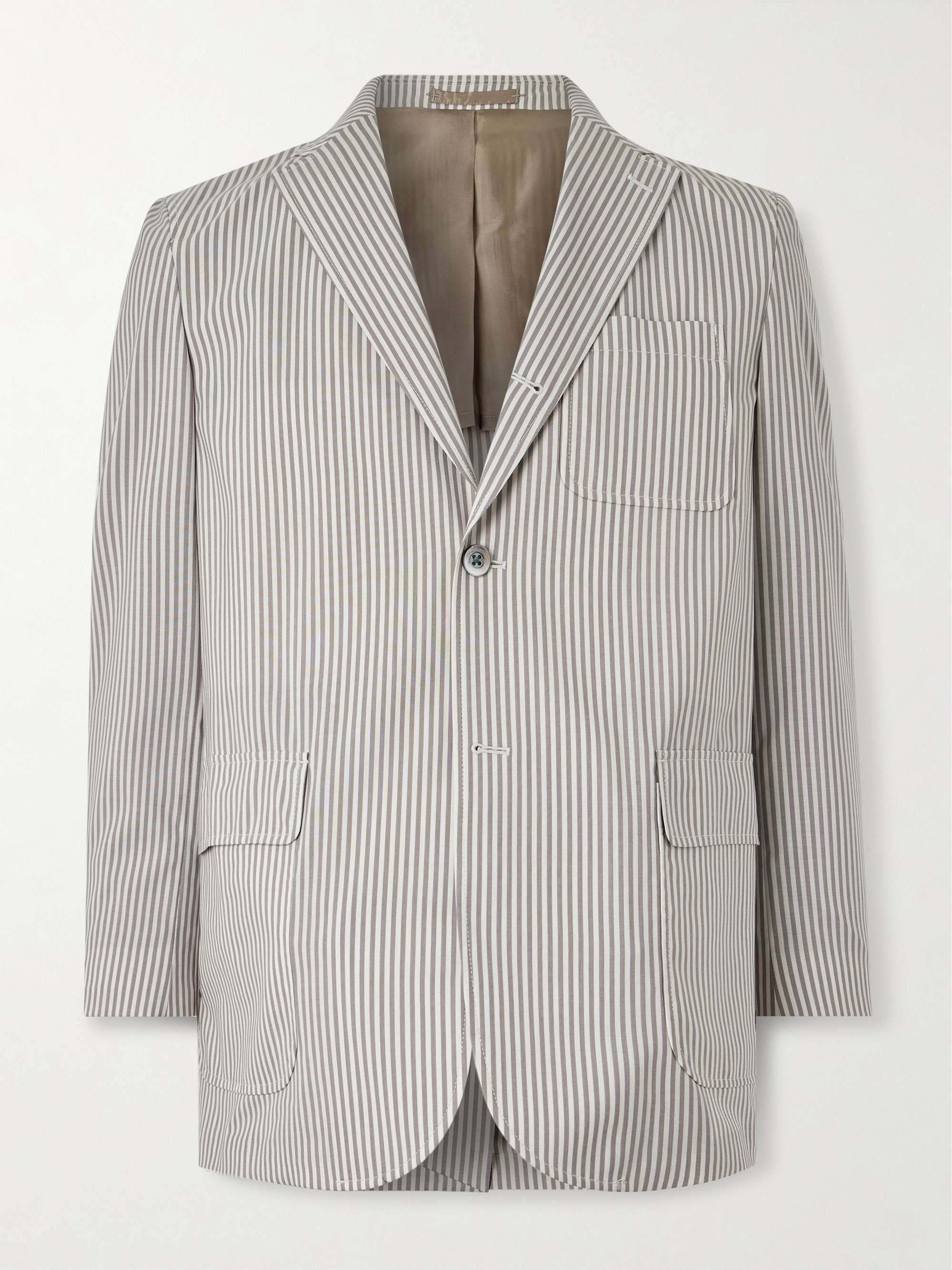 3B Striped Wool Blazer view