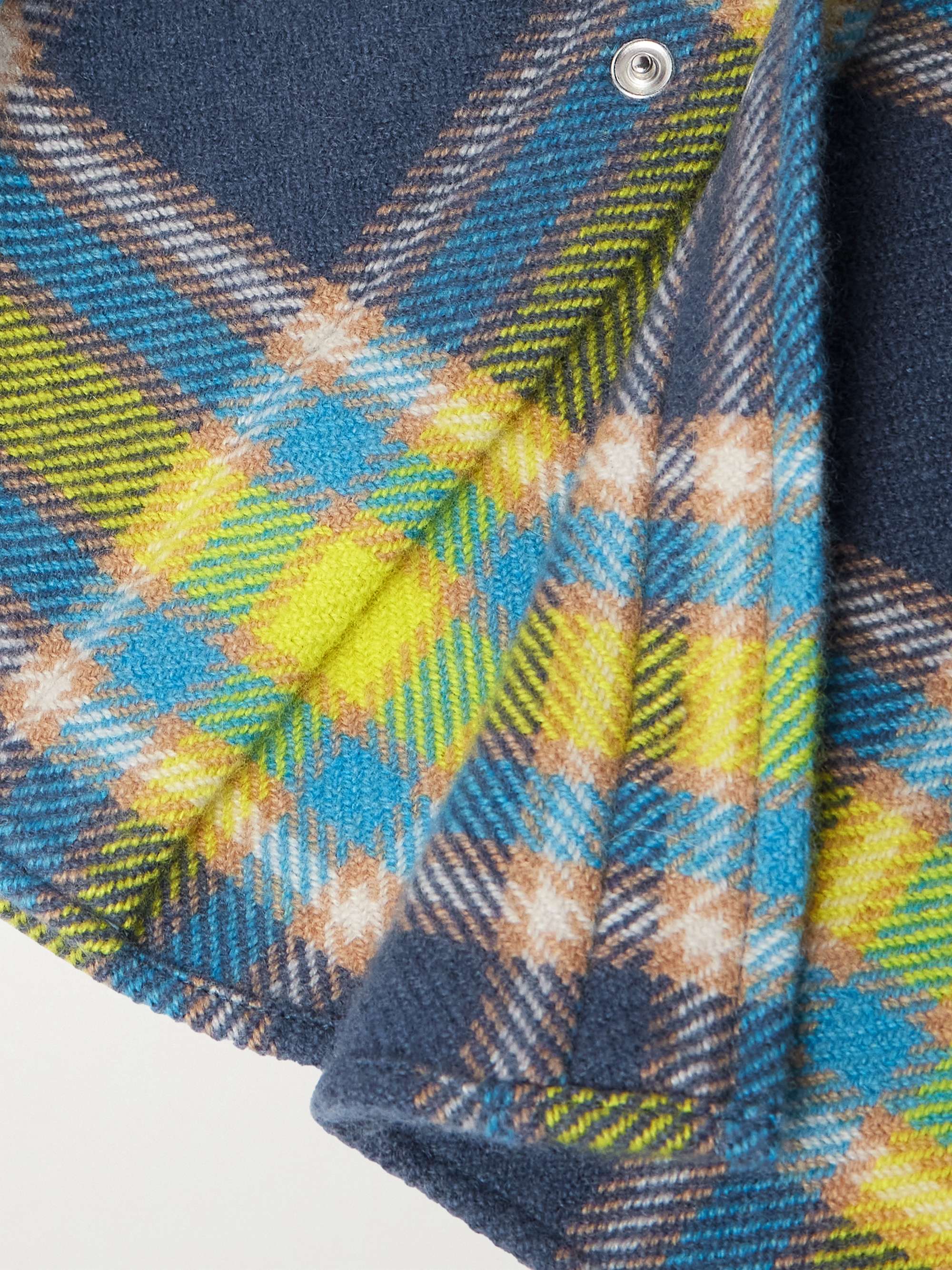 Explorer Checked Cashmere Shirt view