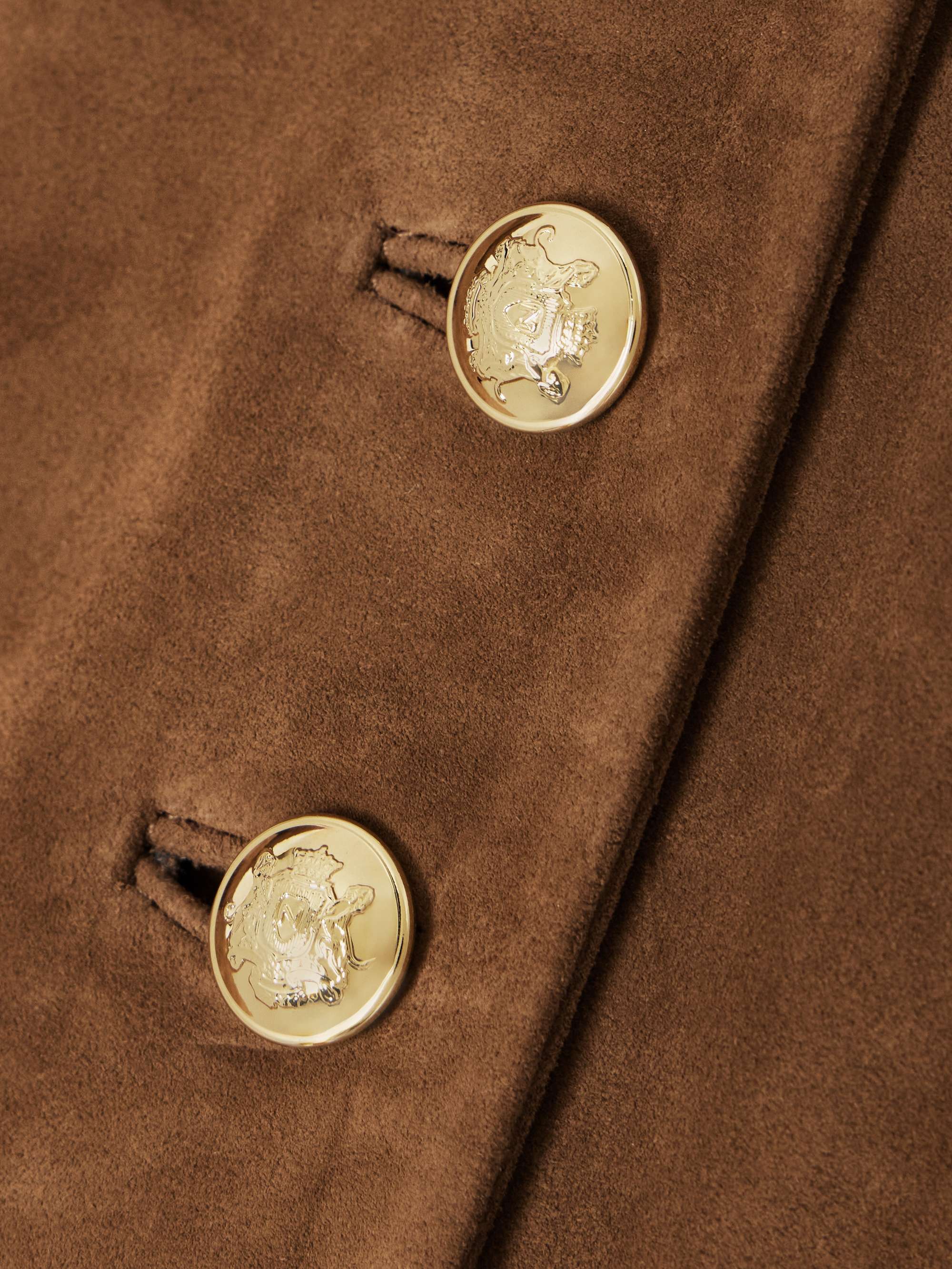 Nanon suede jacket view