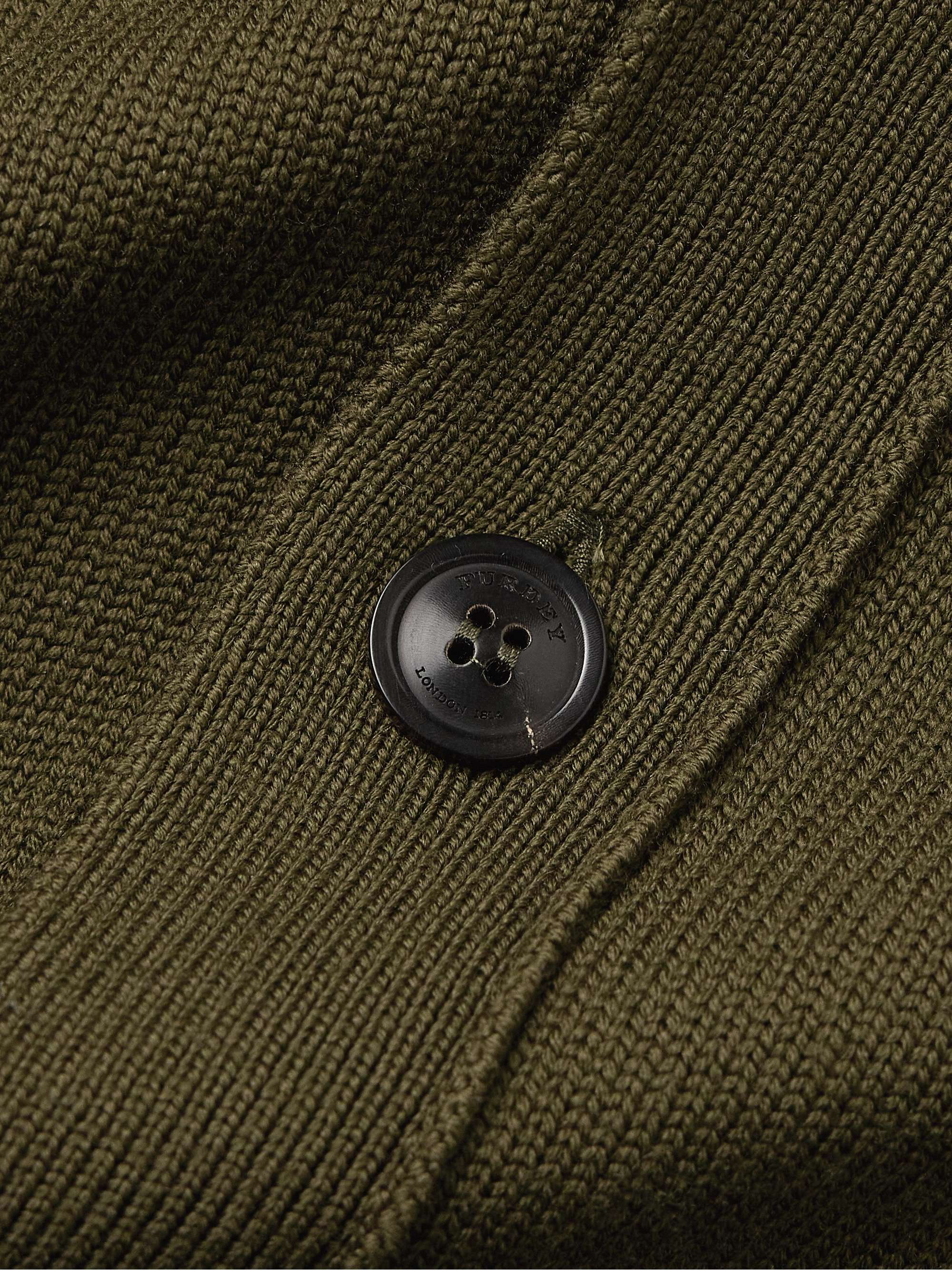 Audley Slim-Fit Wool Cardigan view
