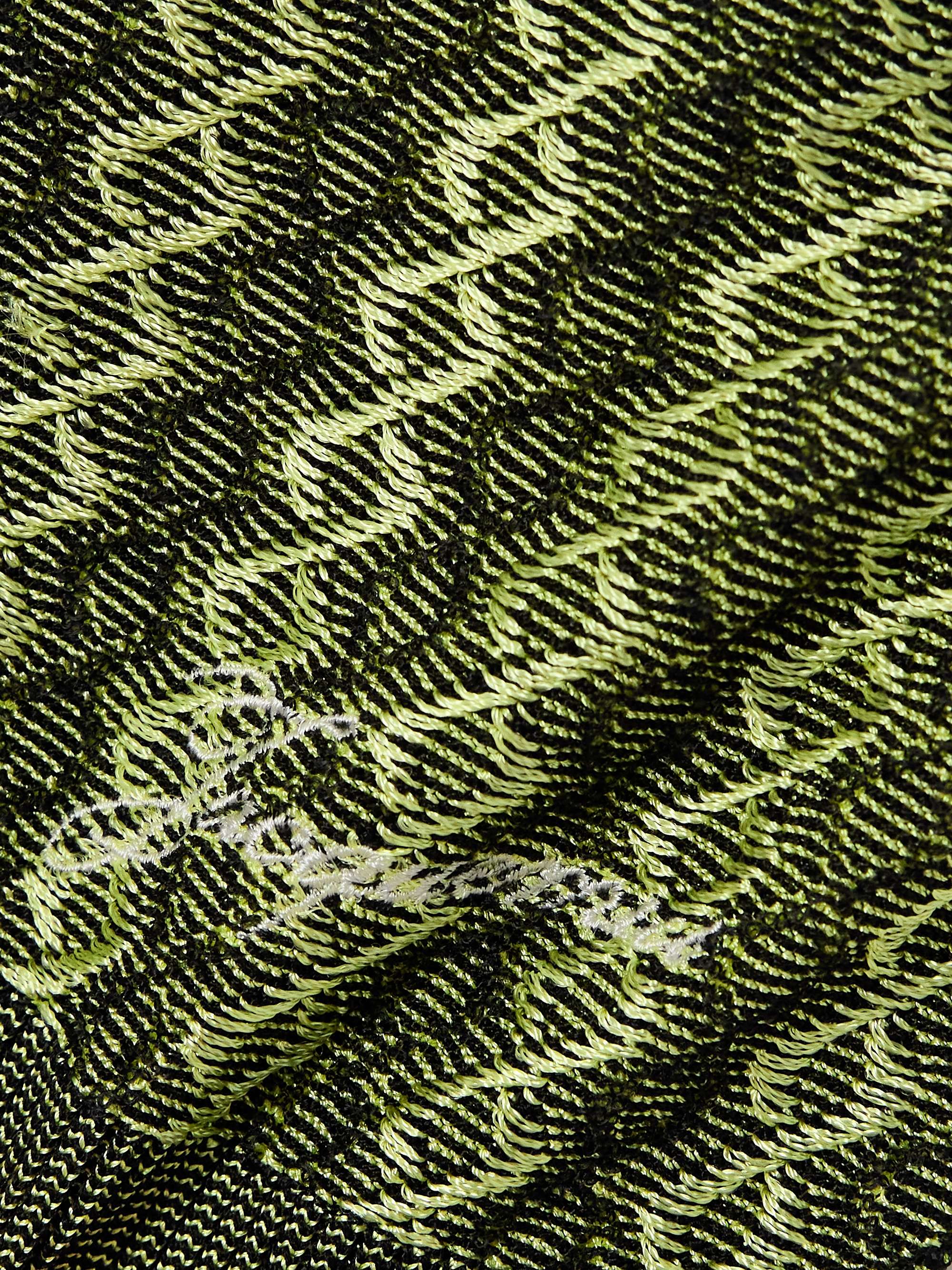 Marino jacquard-knit polo shirt view