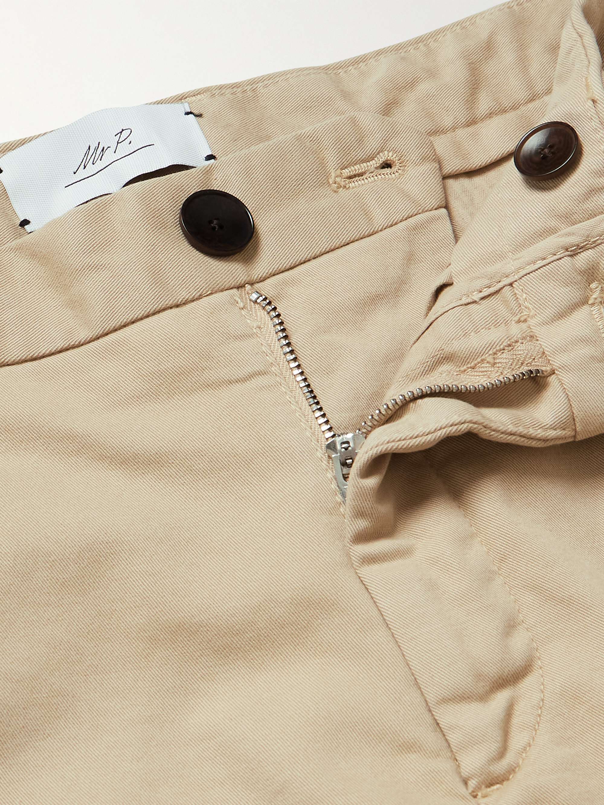 Samuel Straight-Leg Cotton-Blend Twill Chinos view