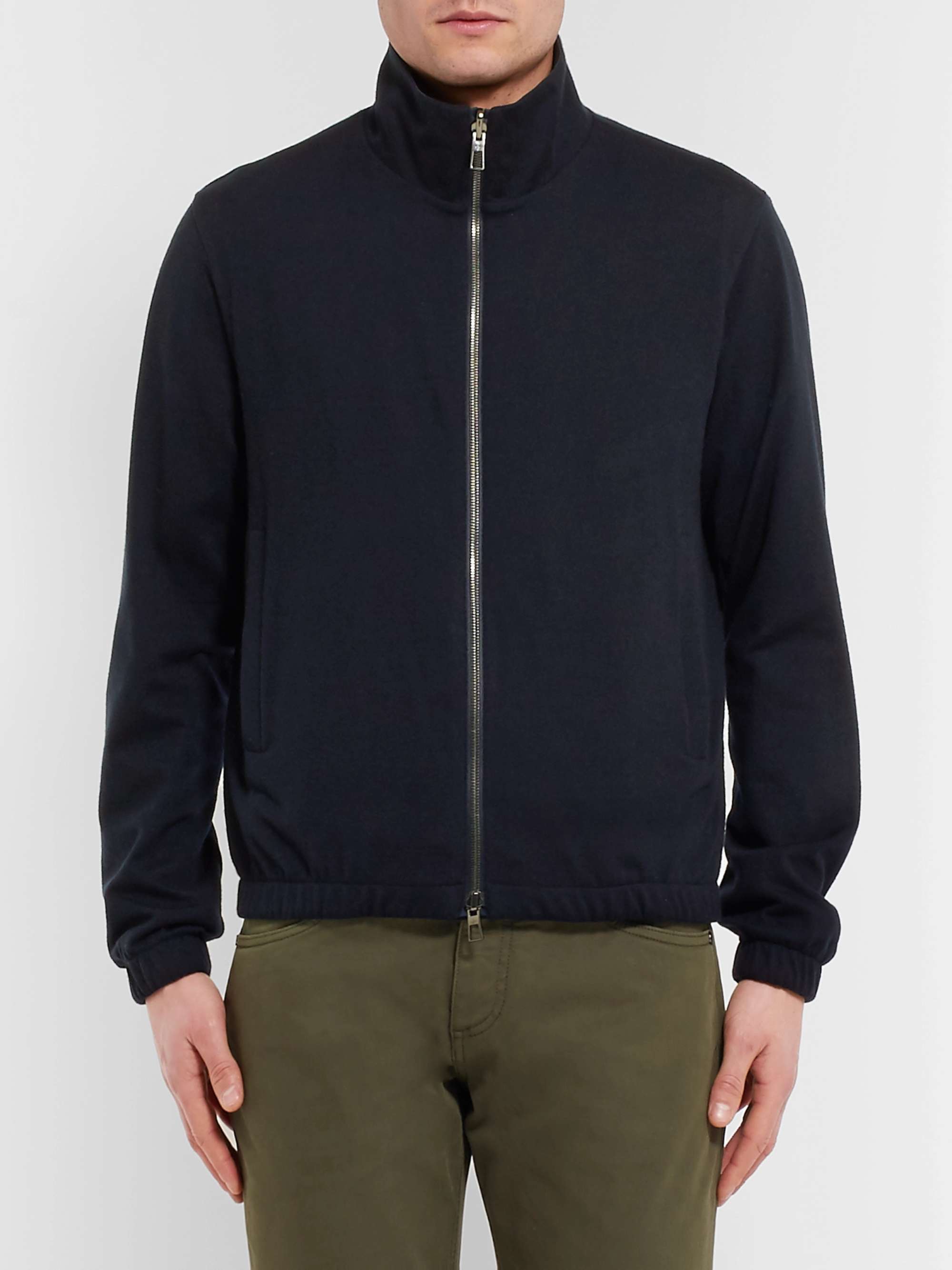 Reversible Windmate Storm System Shell and Cashmere Bomber Jacket view