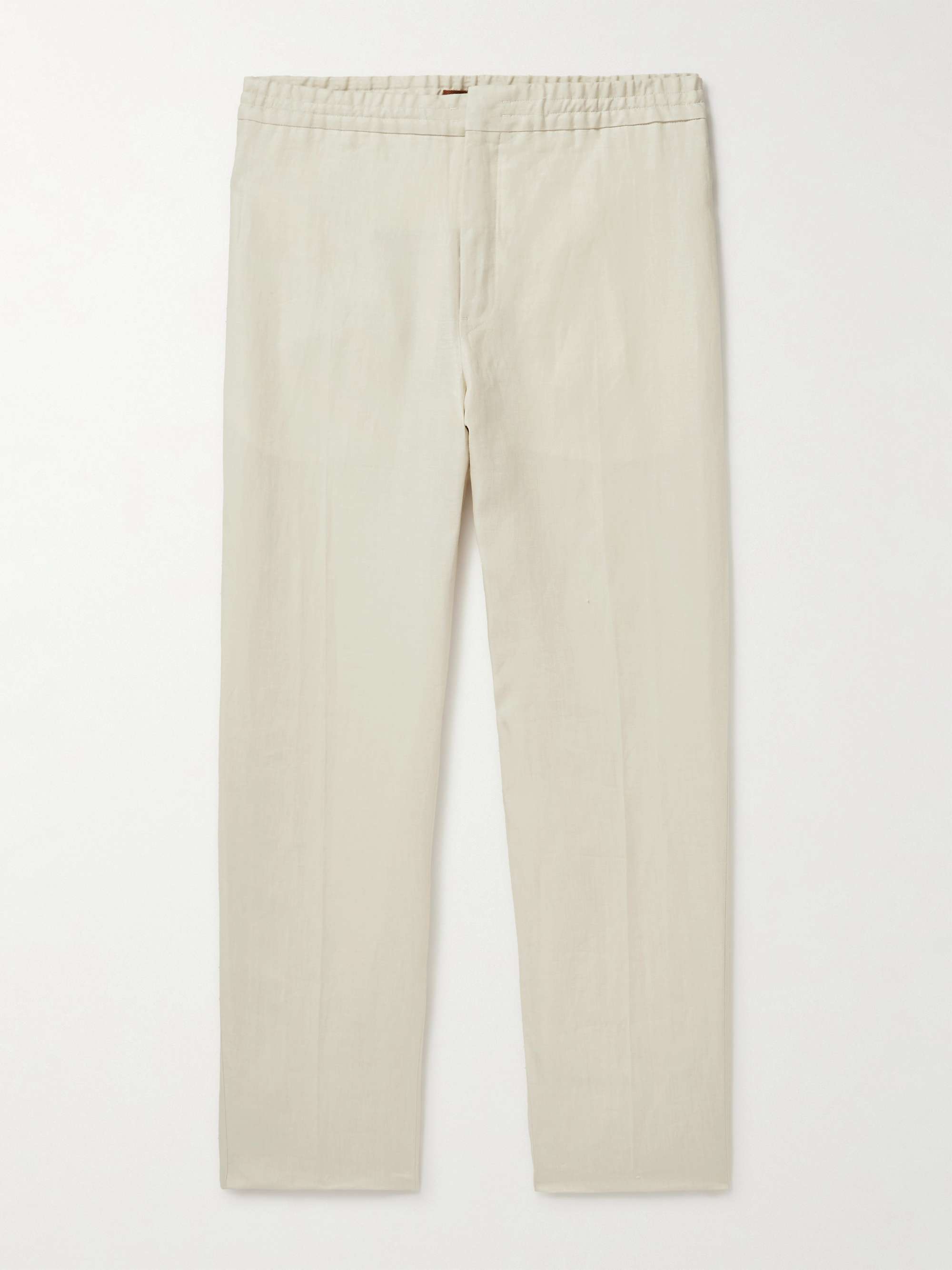 Tapered Oasi Linen Trousers view