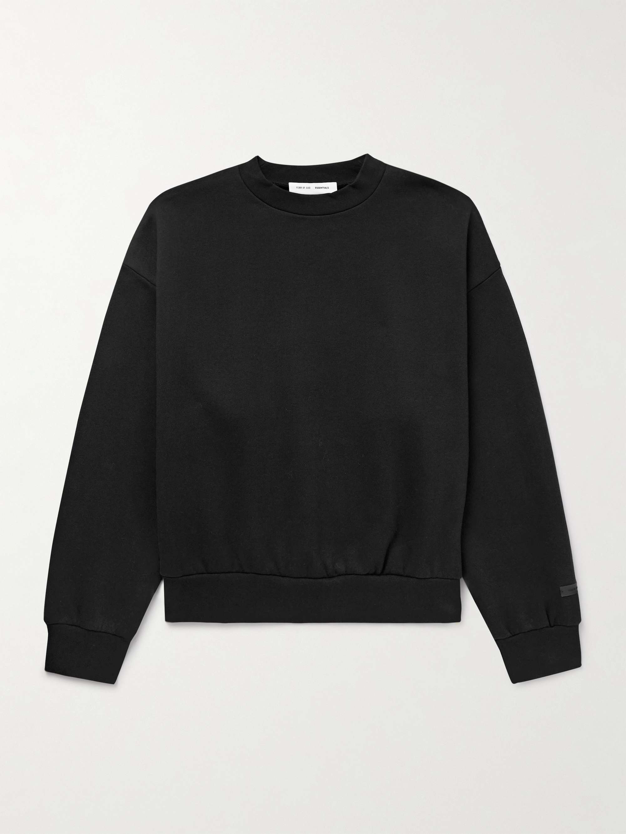 Logo-Appliquéd Cotton-Blend Jersey Sweatshirt view
