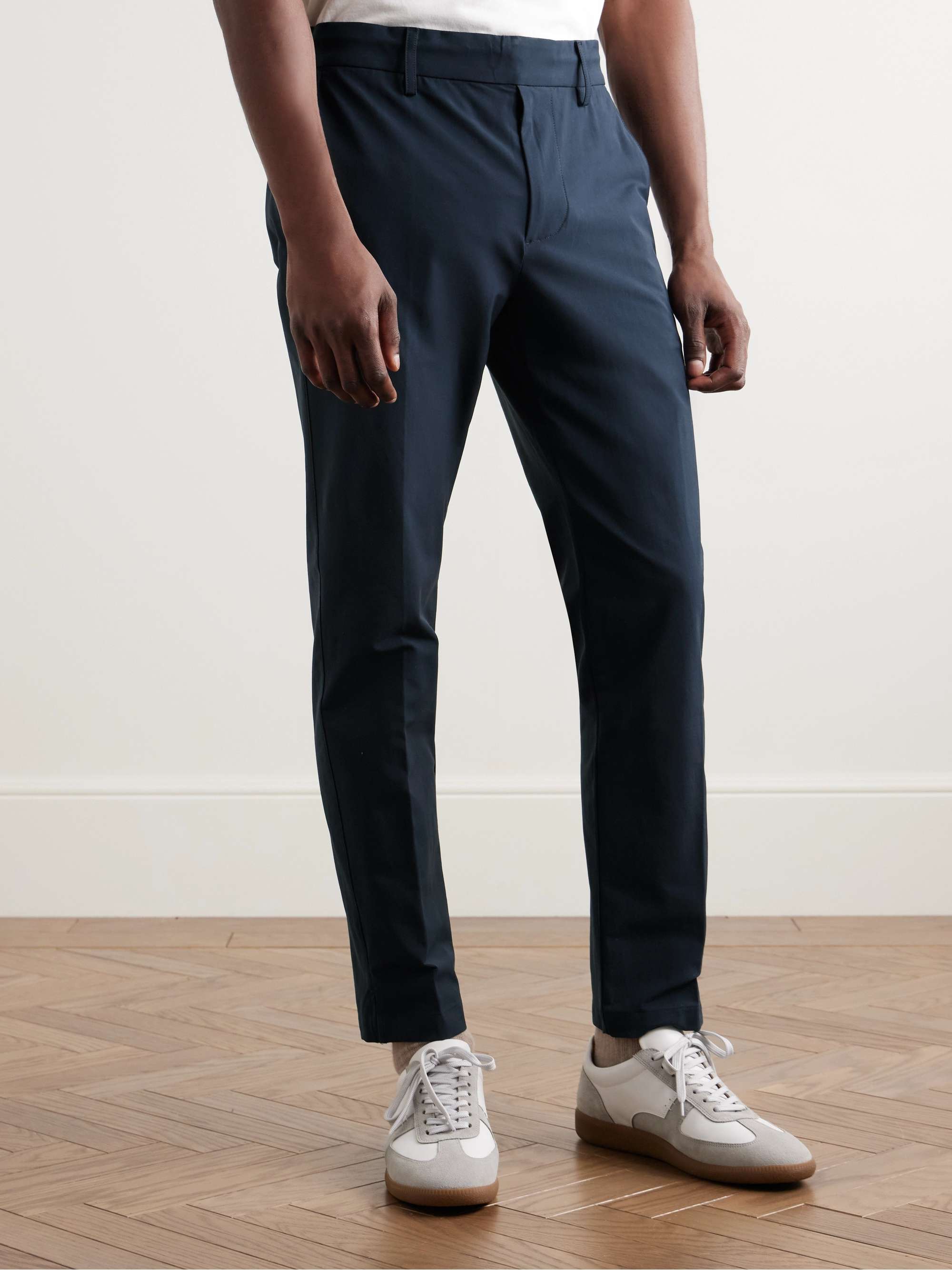 Golf Slim-Fit Stretch Cotton-Blend Trousers view