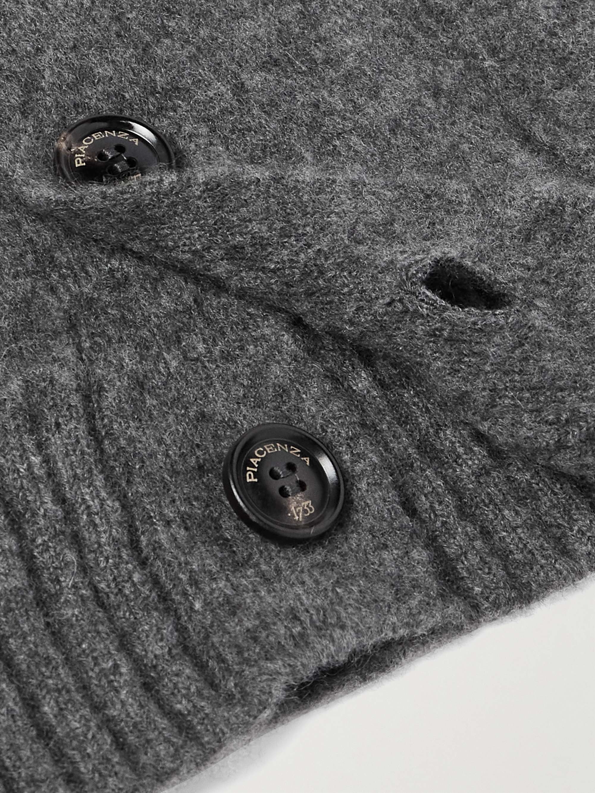 Brushed Cashmere-Blend Cardigan view