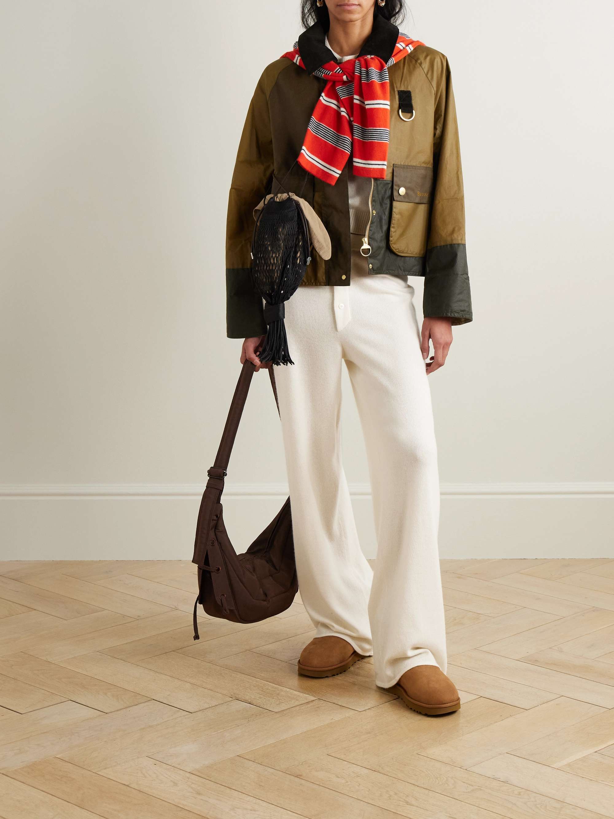 Everywhere cashmere track pants view