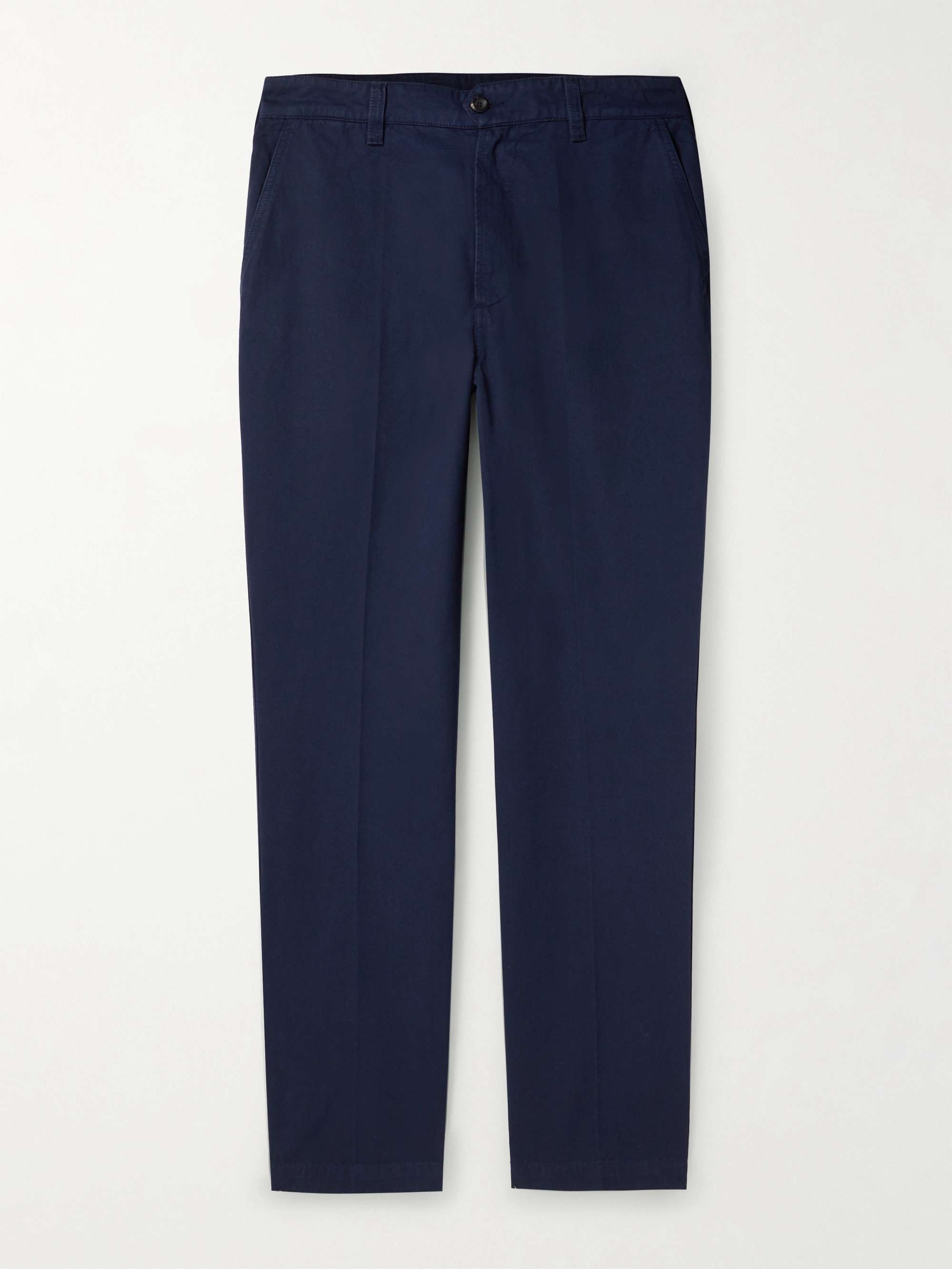 Tapered Cotton-Twill Chinos view
