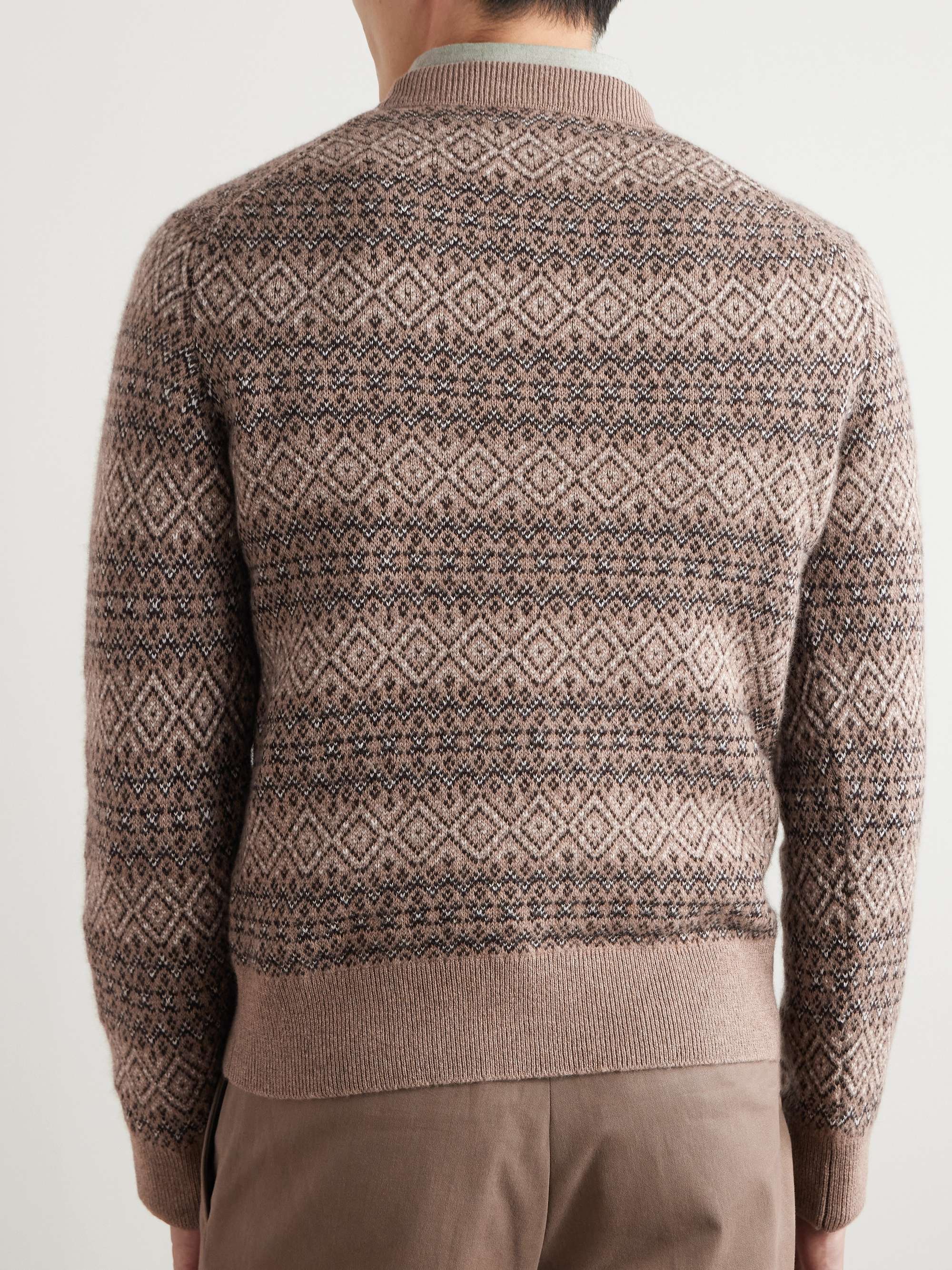 Kirk Fair-Isle Cashmere Sweater view
