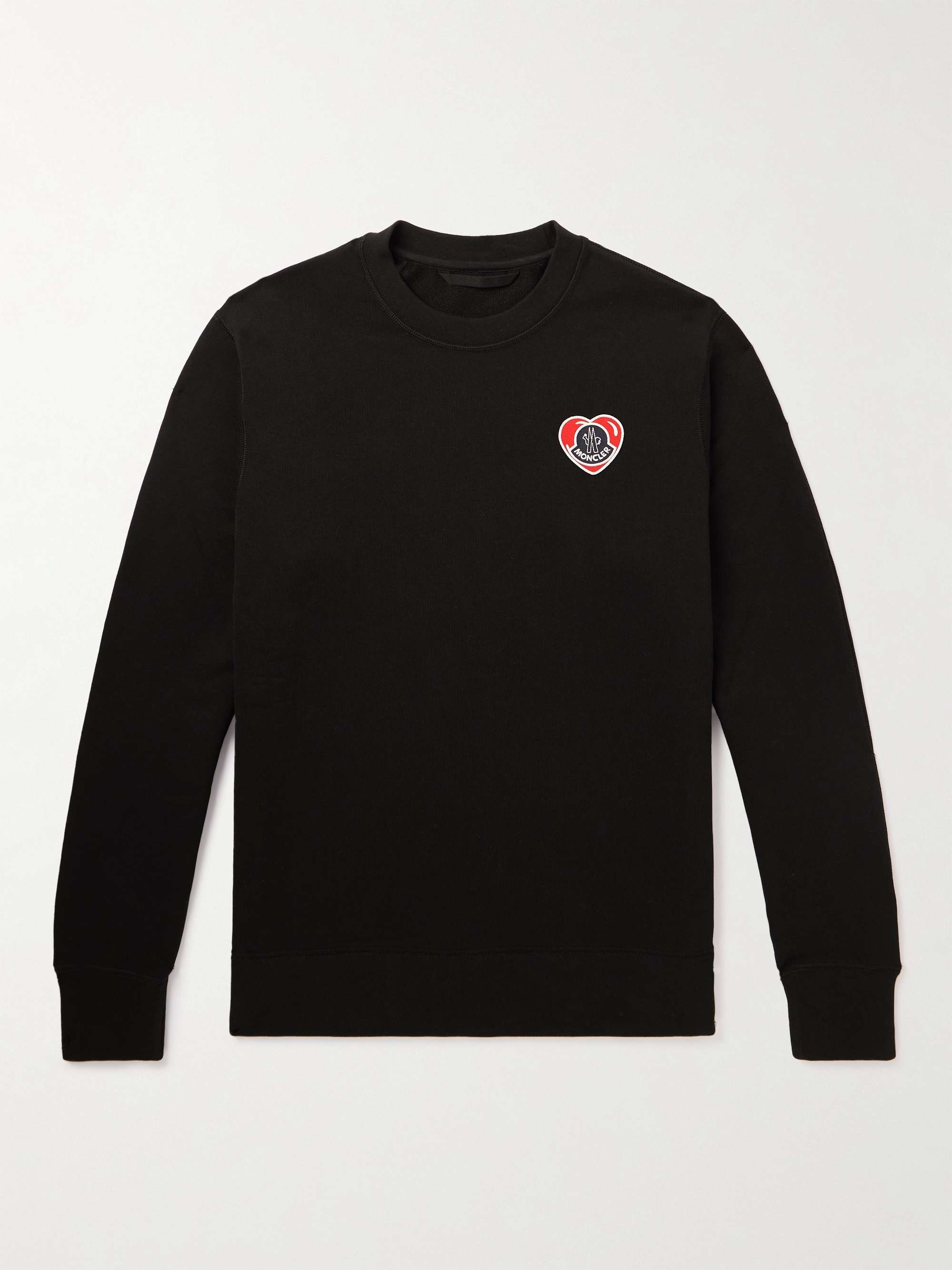 Logo-Appliquéd Cotton-Jersey Sweatshirt view