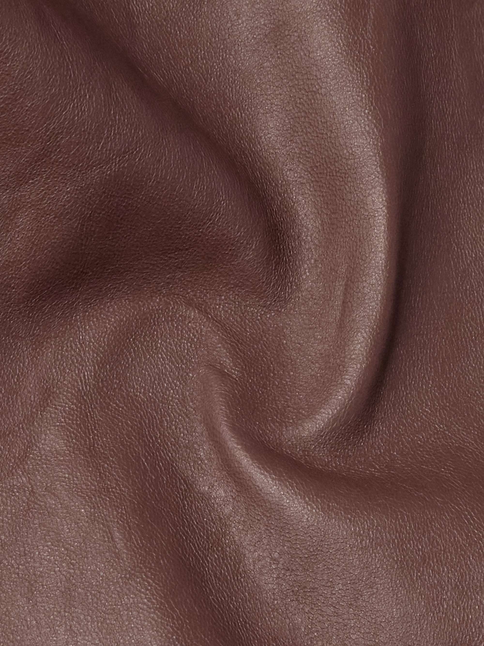 Logo-Appliquéd Leather Jacket view