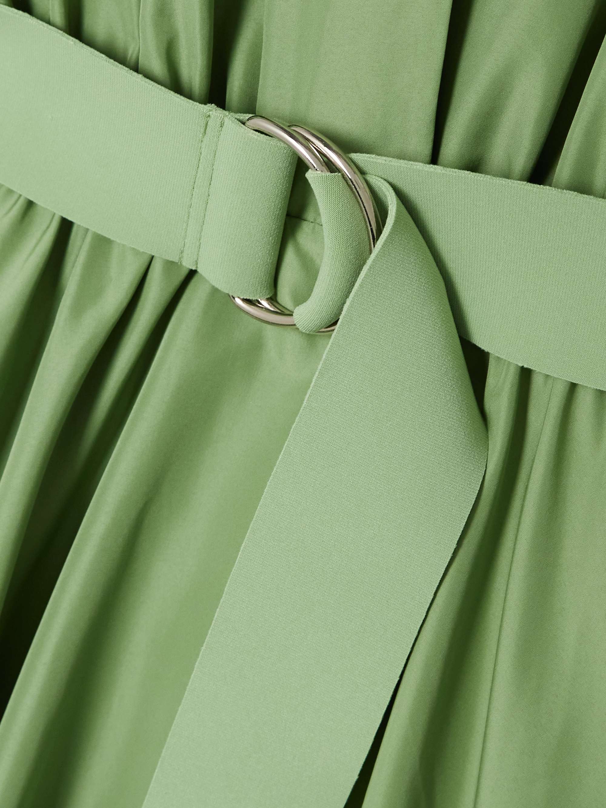 Super belted habotai maxi dress view