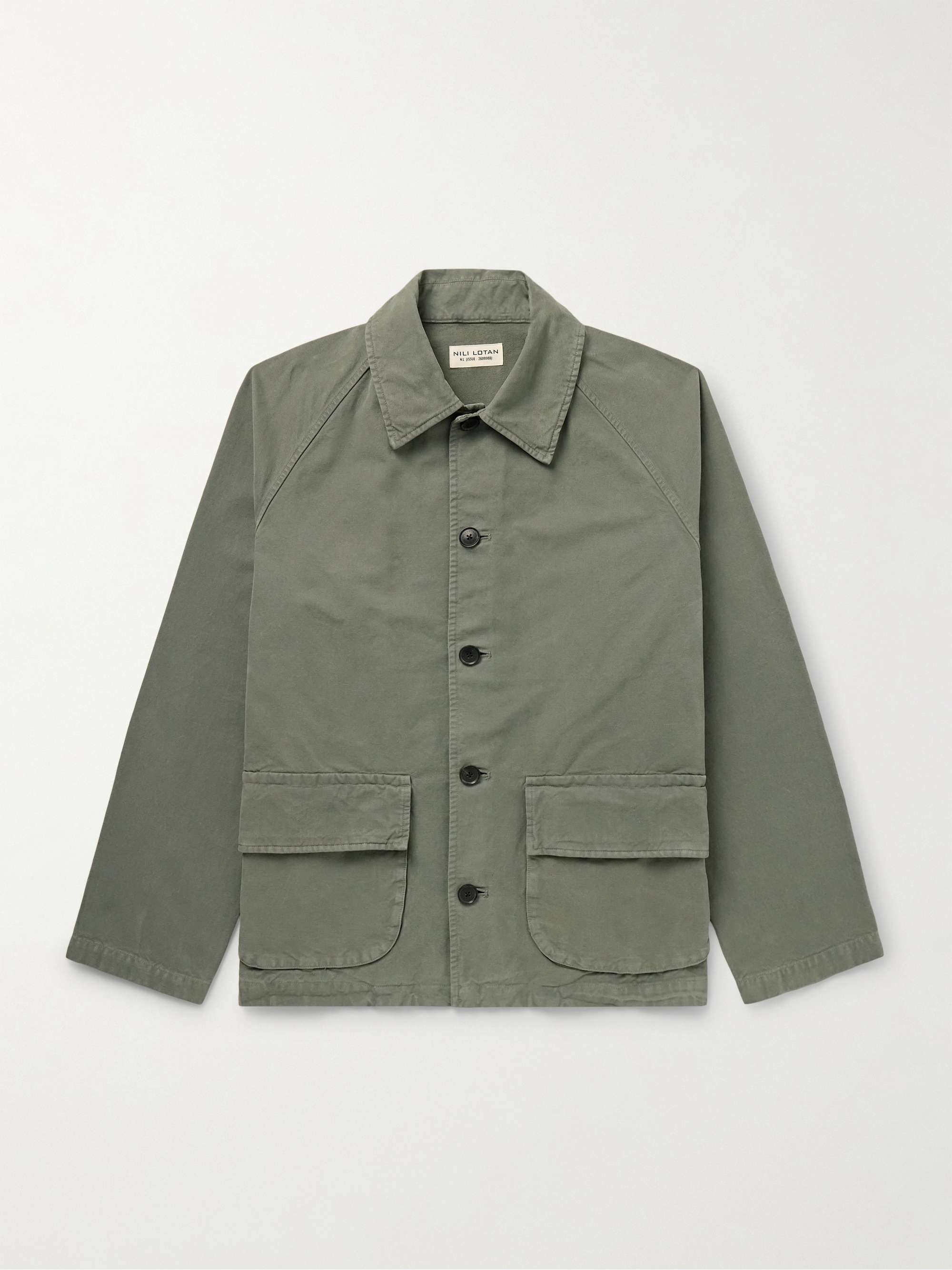 Romeo Cotton-Canvas Overshirt view