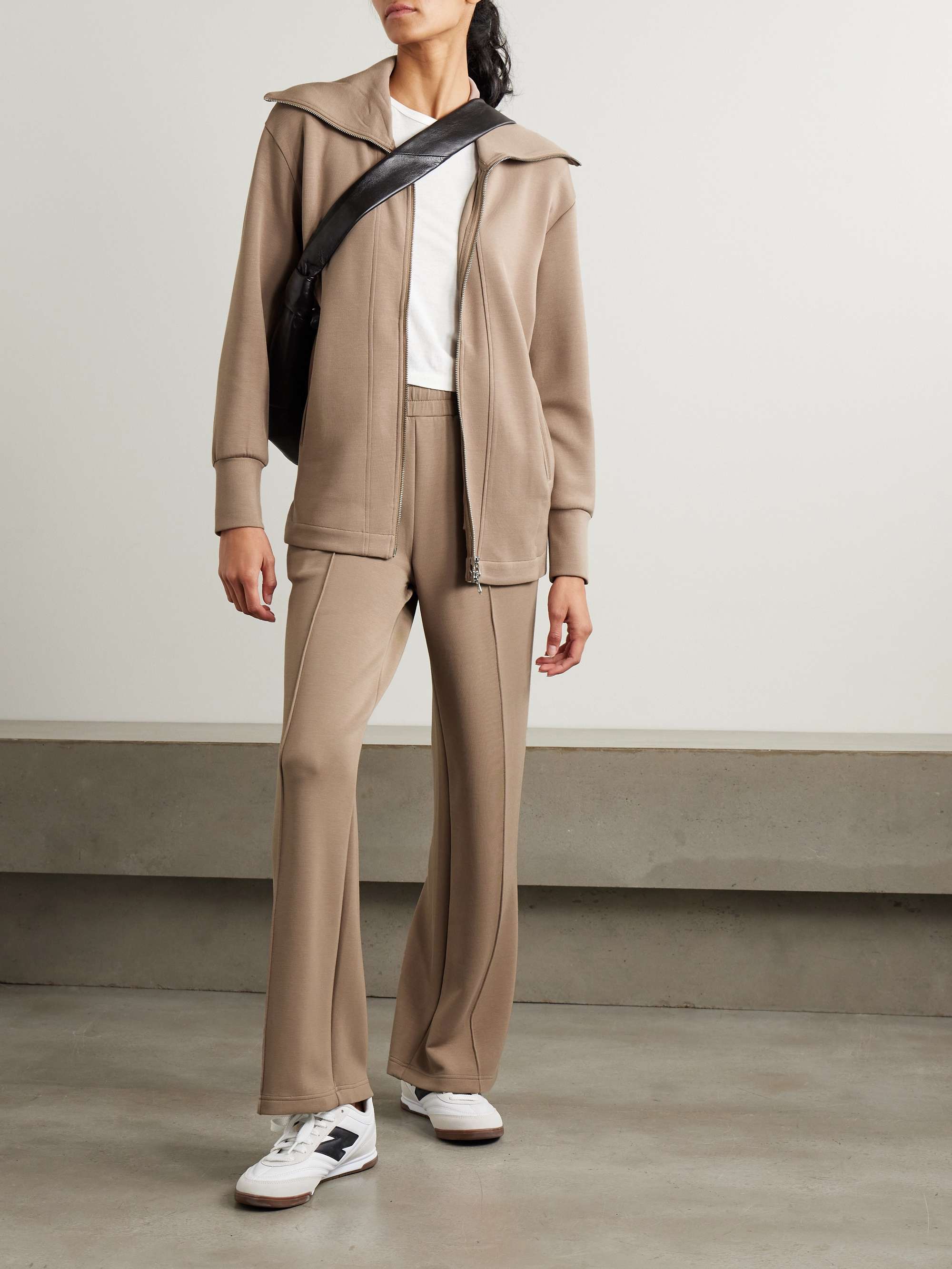 DoubleSoft™ jersey wide-leg pants view