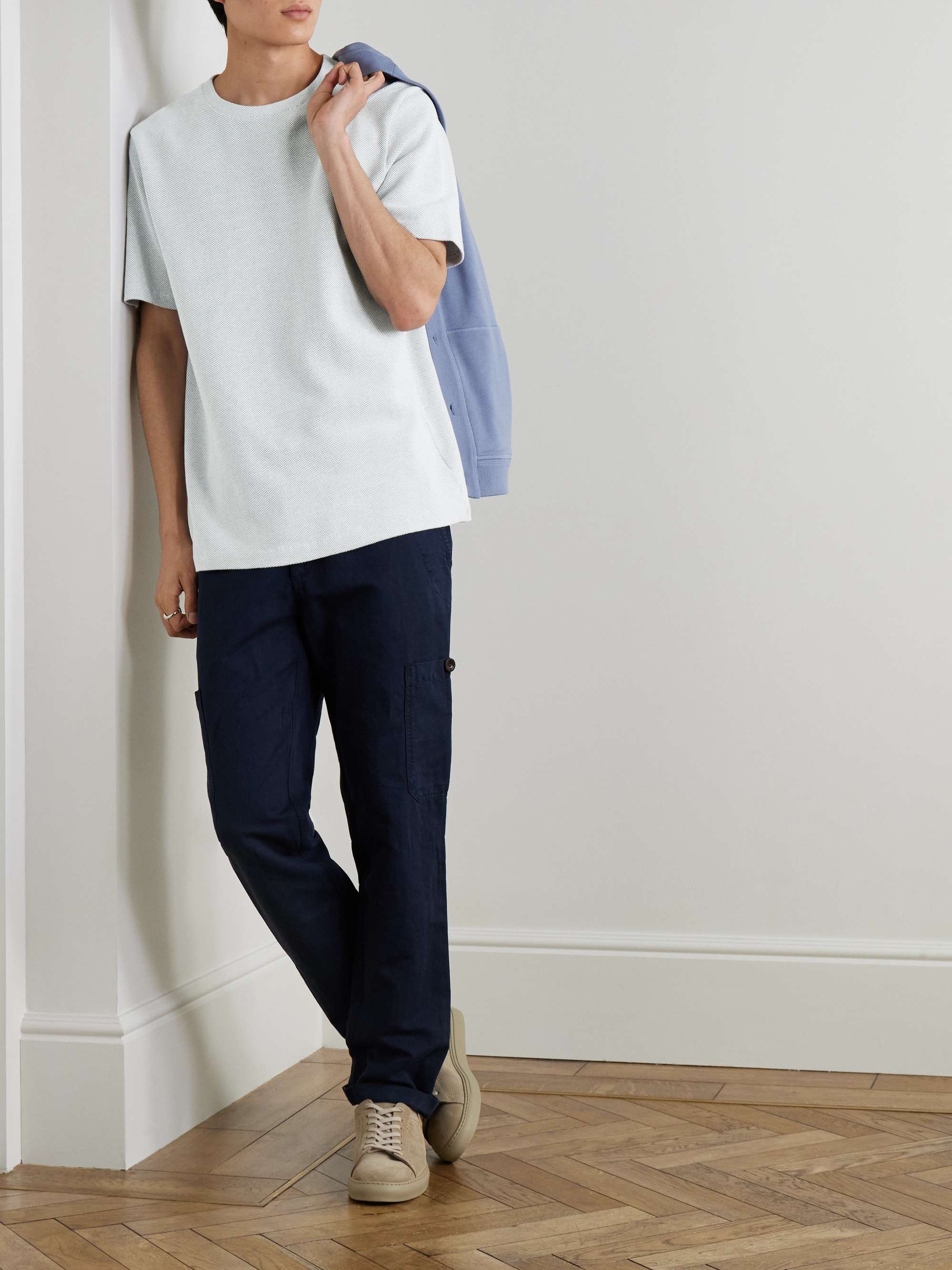 Organic Cotton-Piqué T-Shirt view
