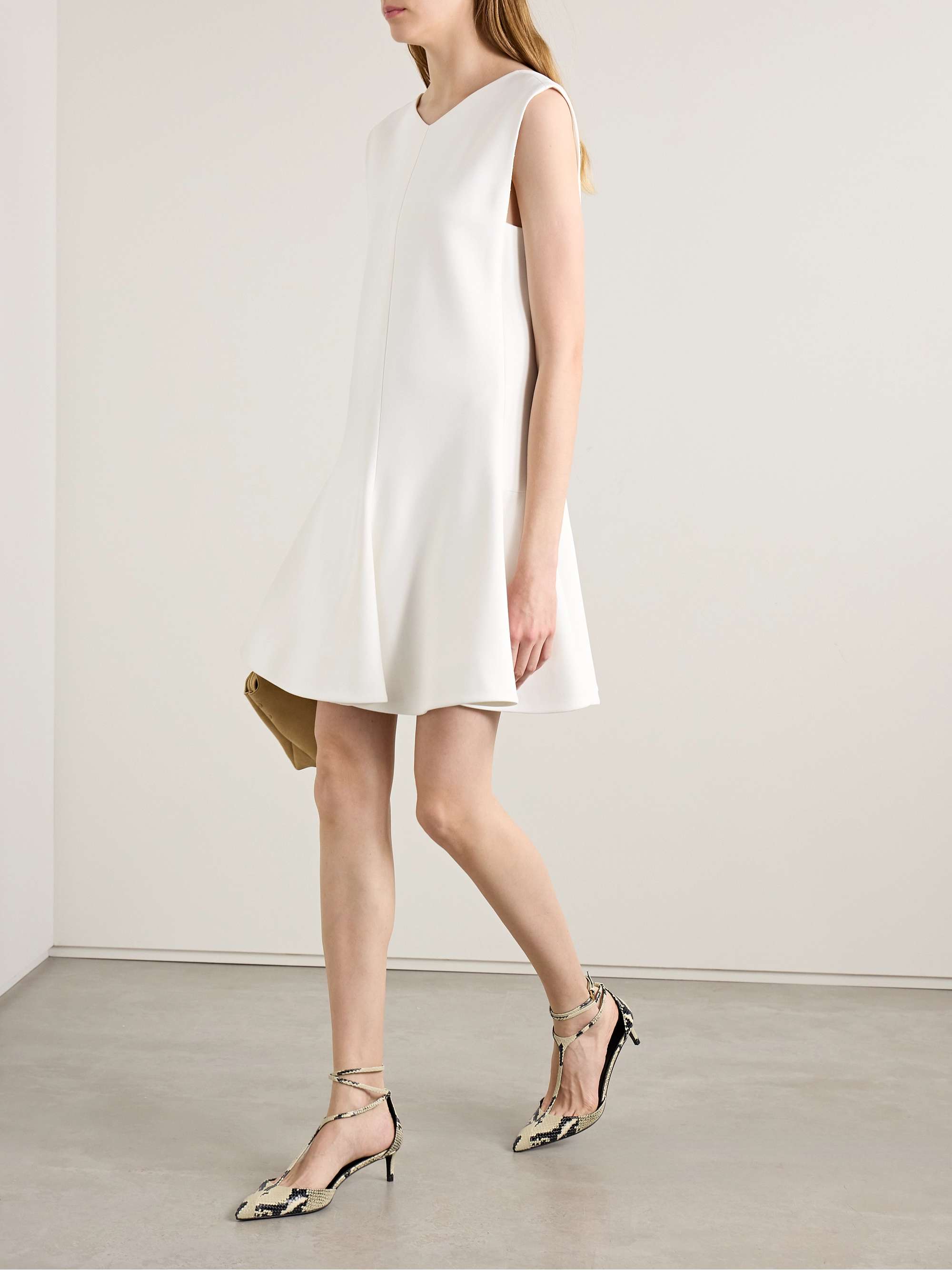 Mel crepe mini dress view
