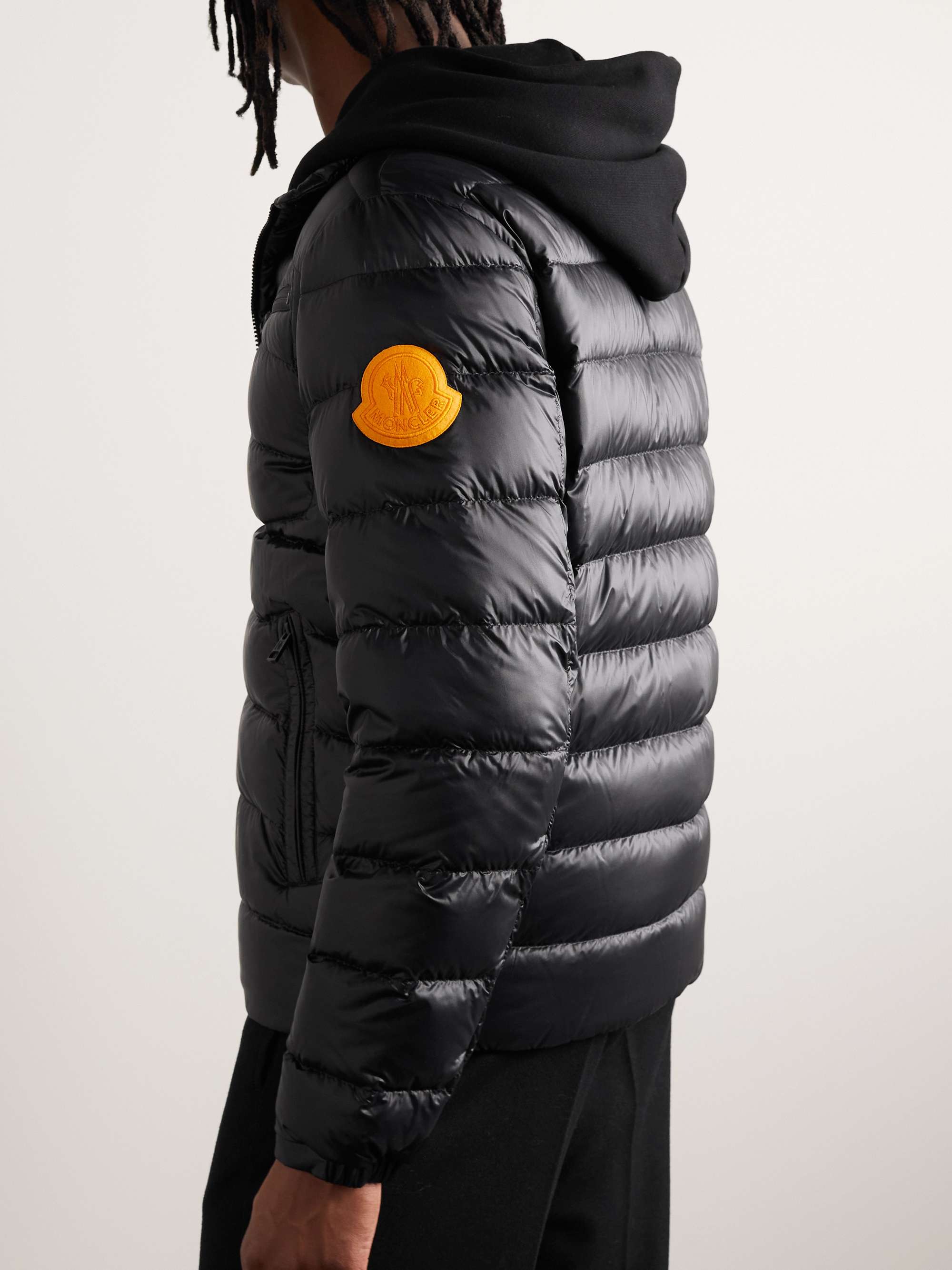 Amalteas Logo-Appliquéd Quilted Shell Down Jacket view