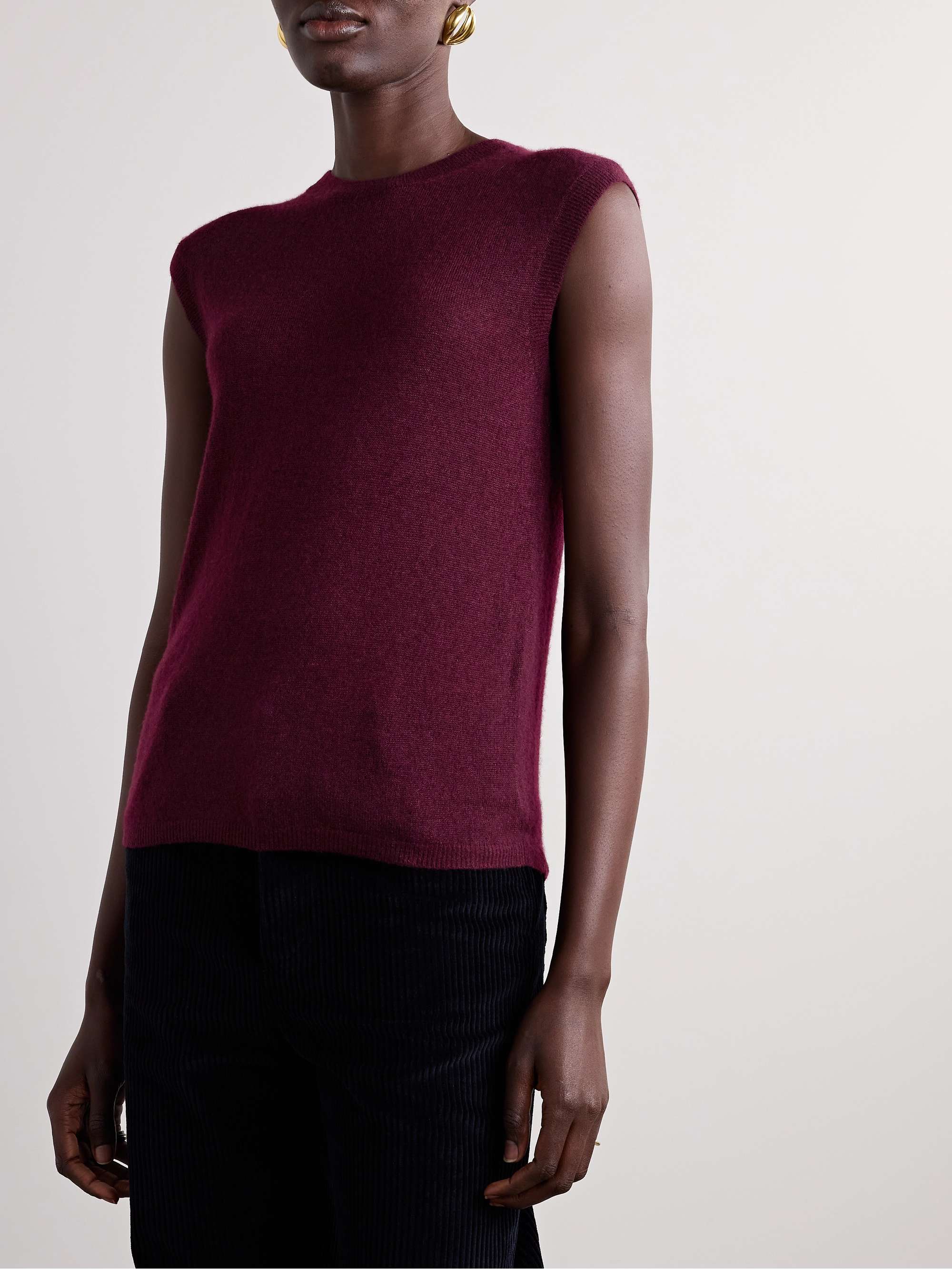 Camino cashmere and silk-blend sweater view