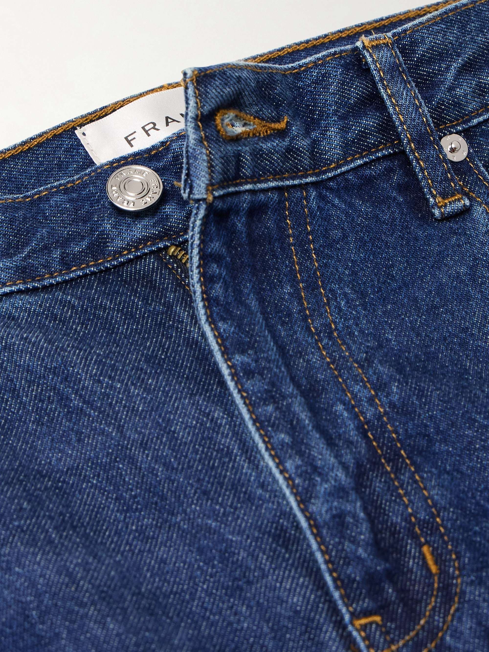 + NET SUSTAIN Le Jane Ankle cropped high-rise straight-leg organic jeans view