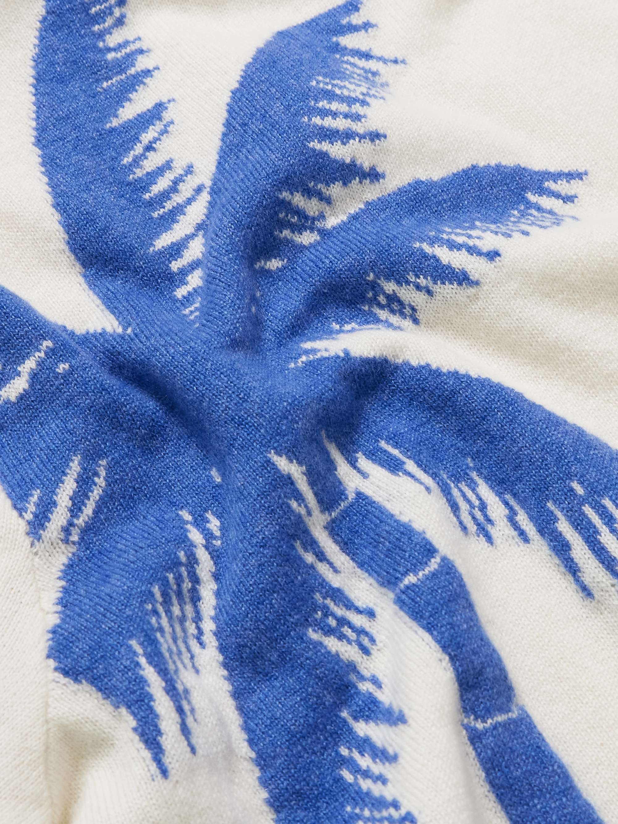 Intarsia-Knit Cashmere Sweater view