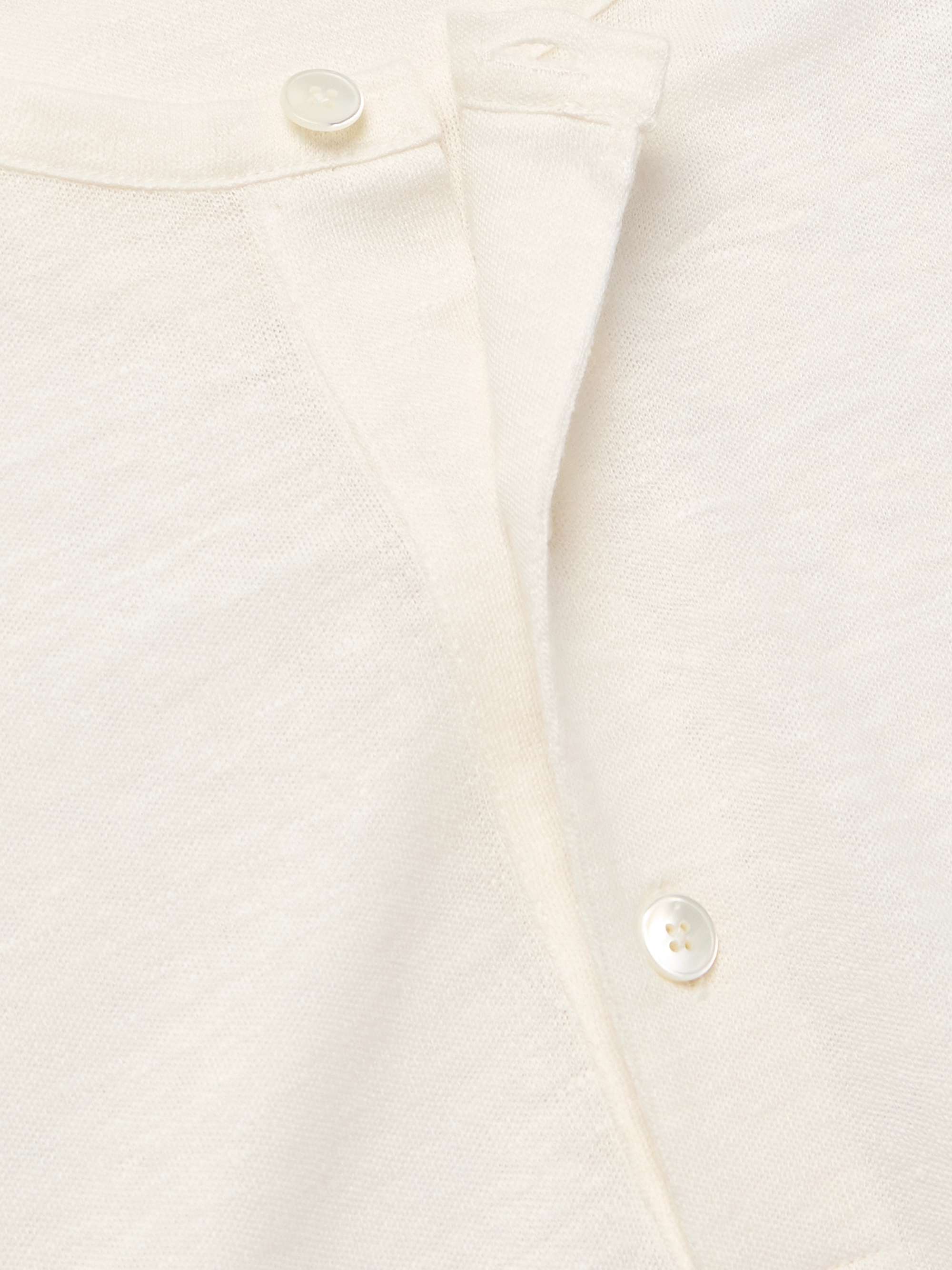 Henley Oasi Linen Henley T-Shirt view