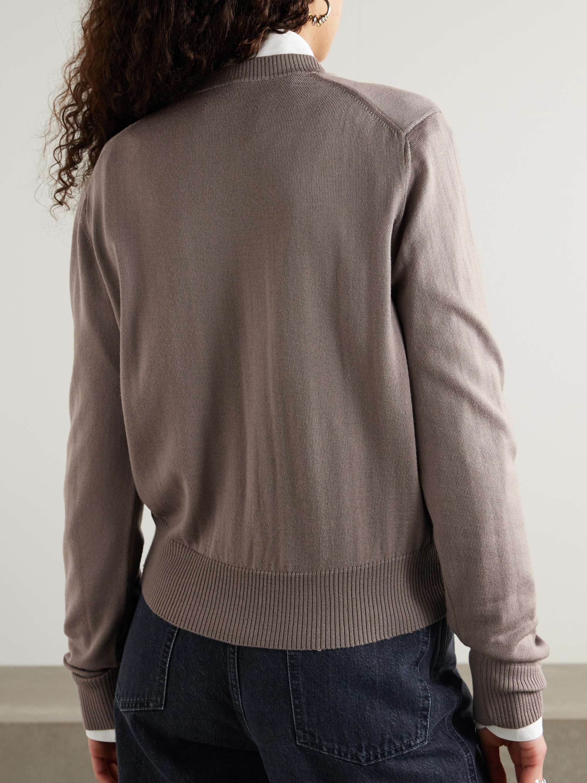 ADC embroidered wool sweater view