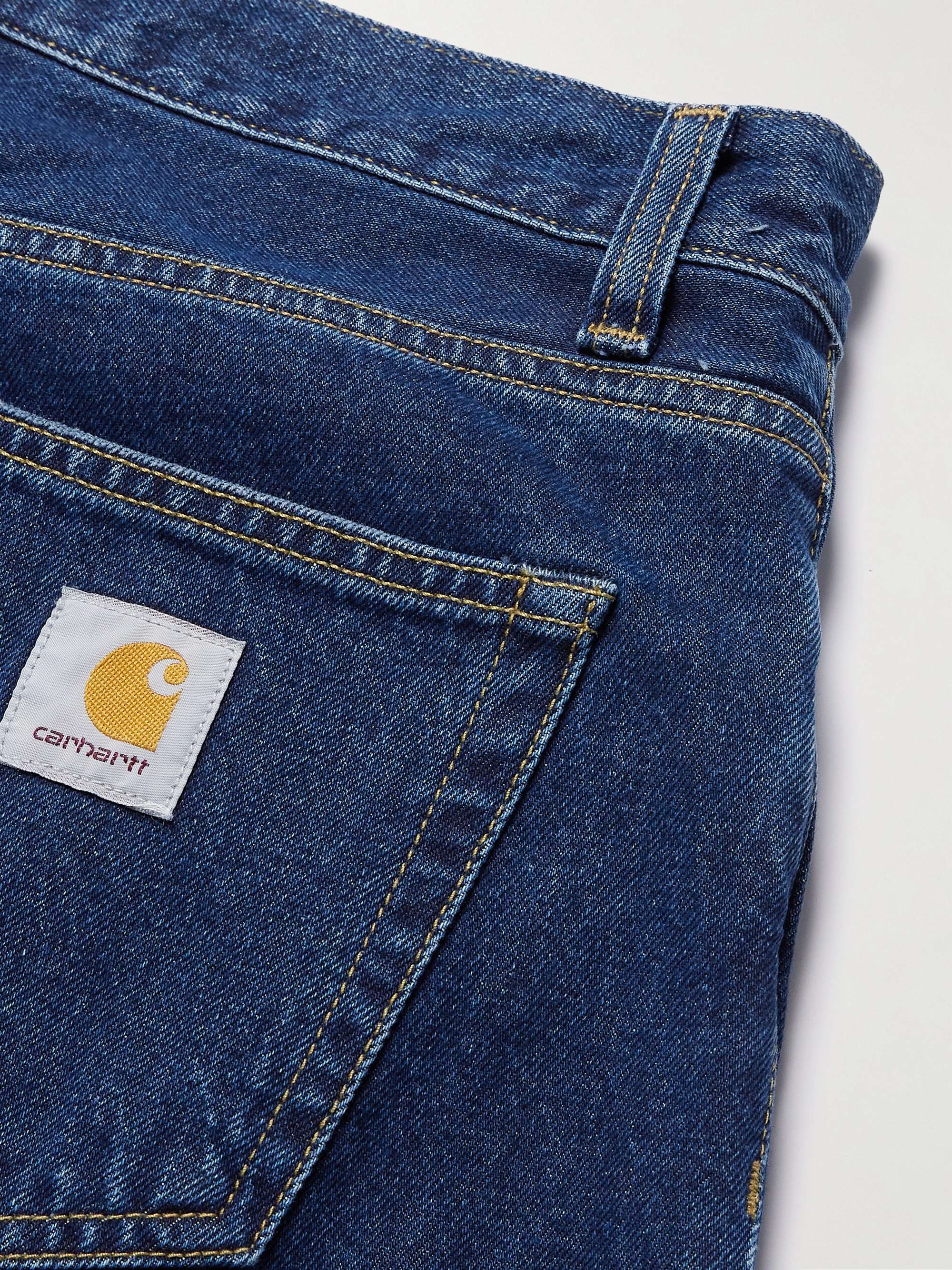 Landon Wide-Leg Denim Shorts view