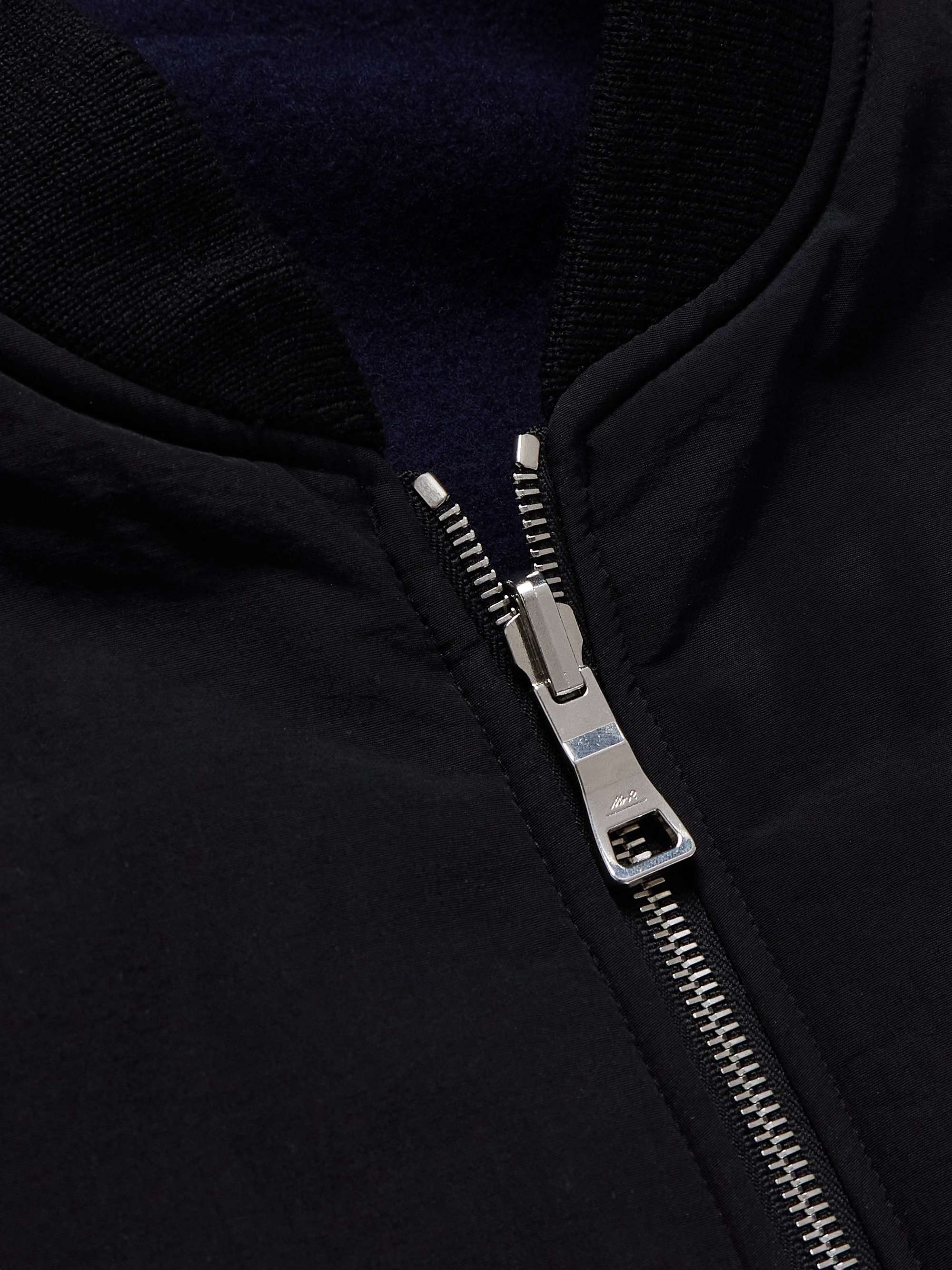 Reversible Padded Wool-Blend Gilet view