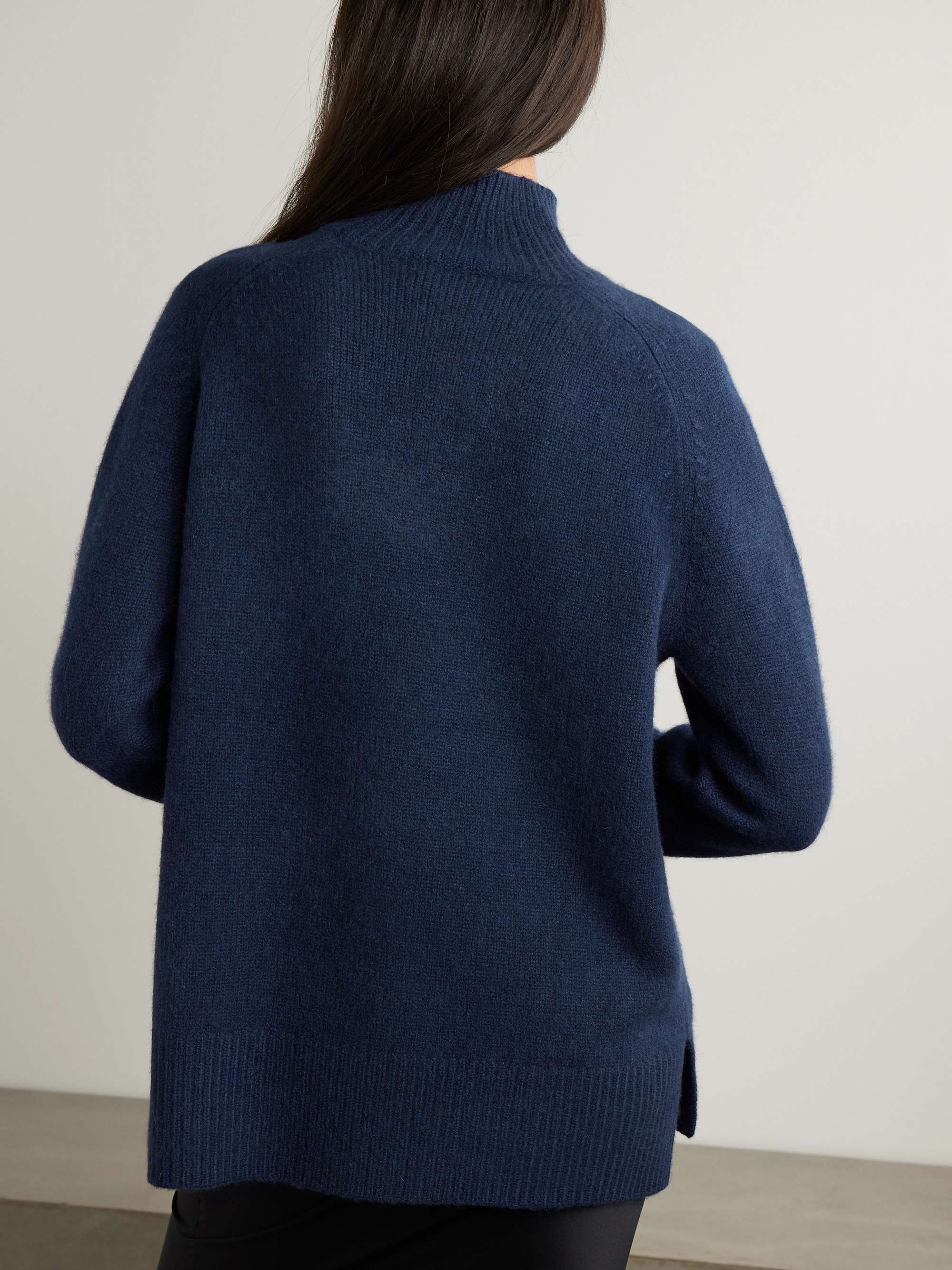 Edith cashmere turtleneck sweater view