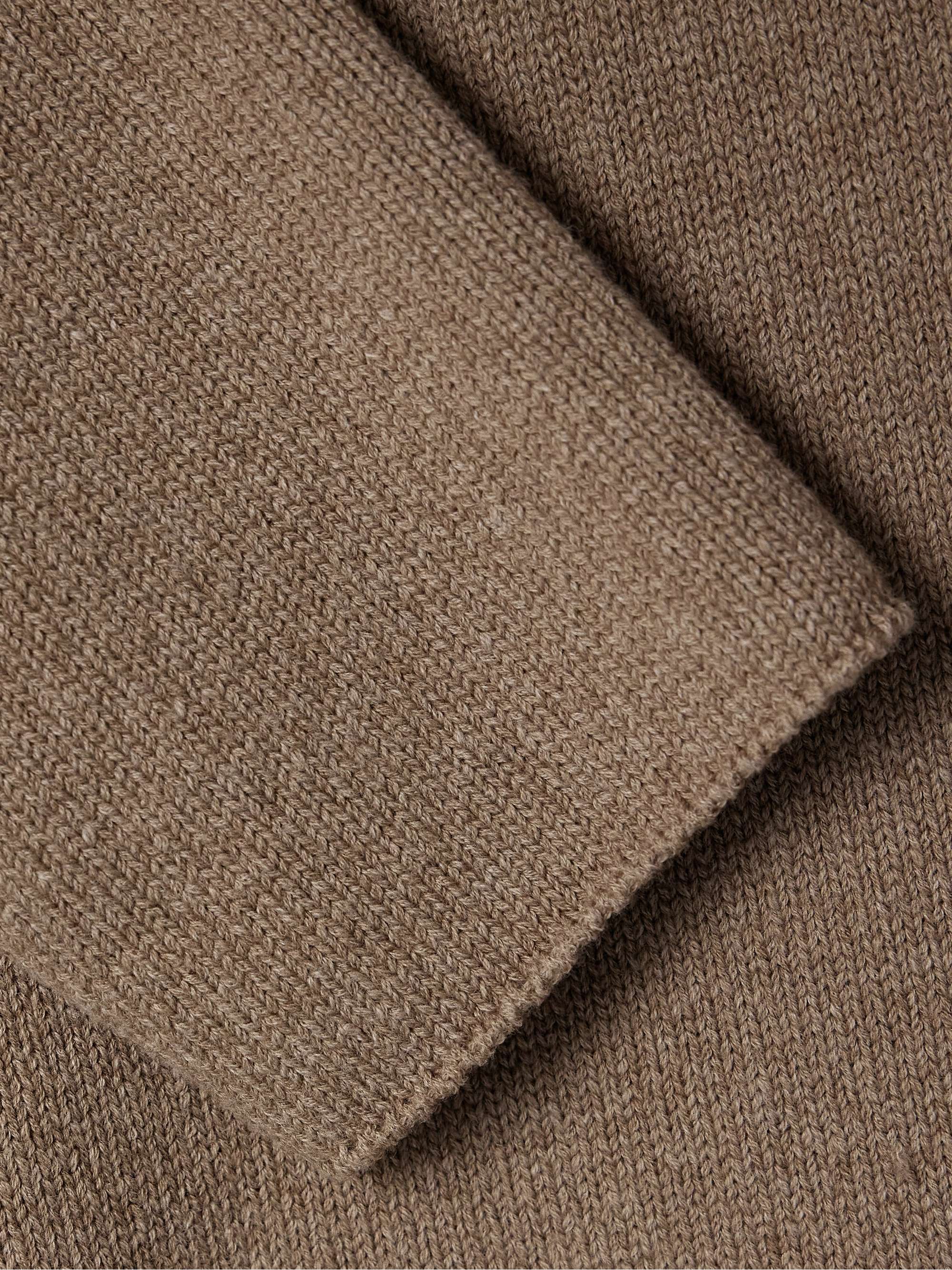 Jhaio cotton and wool-blend sweater view