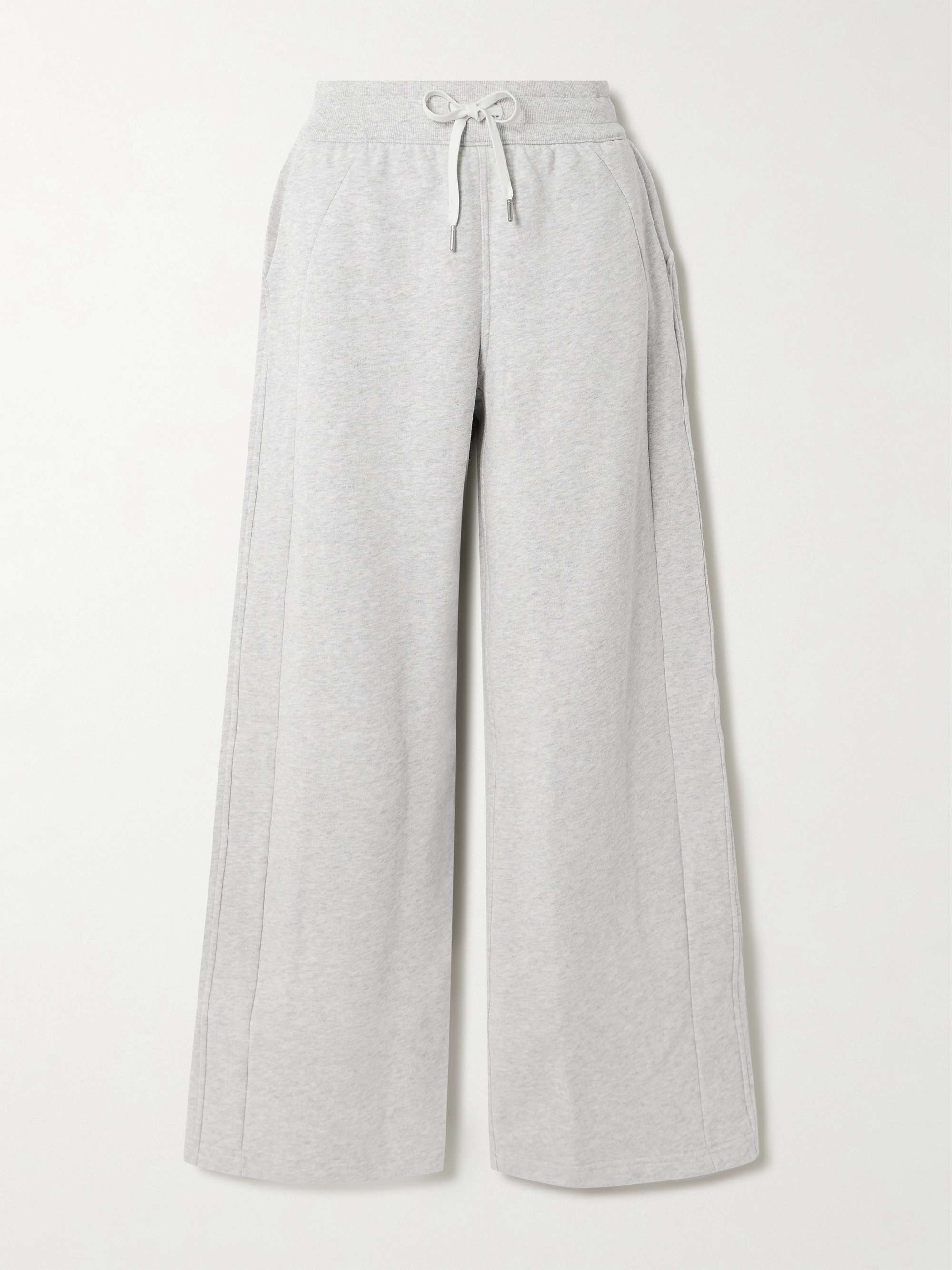 Scuba Mid-Rise Wide-Leg Pants view