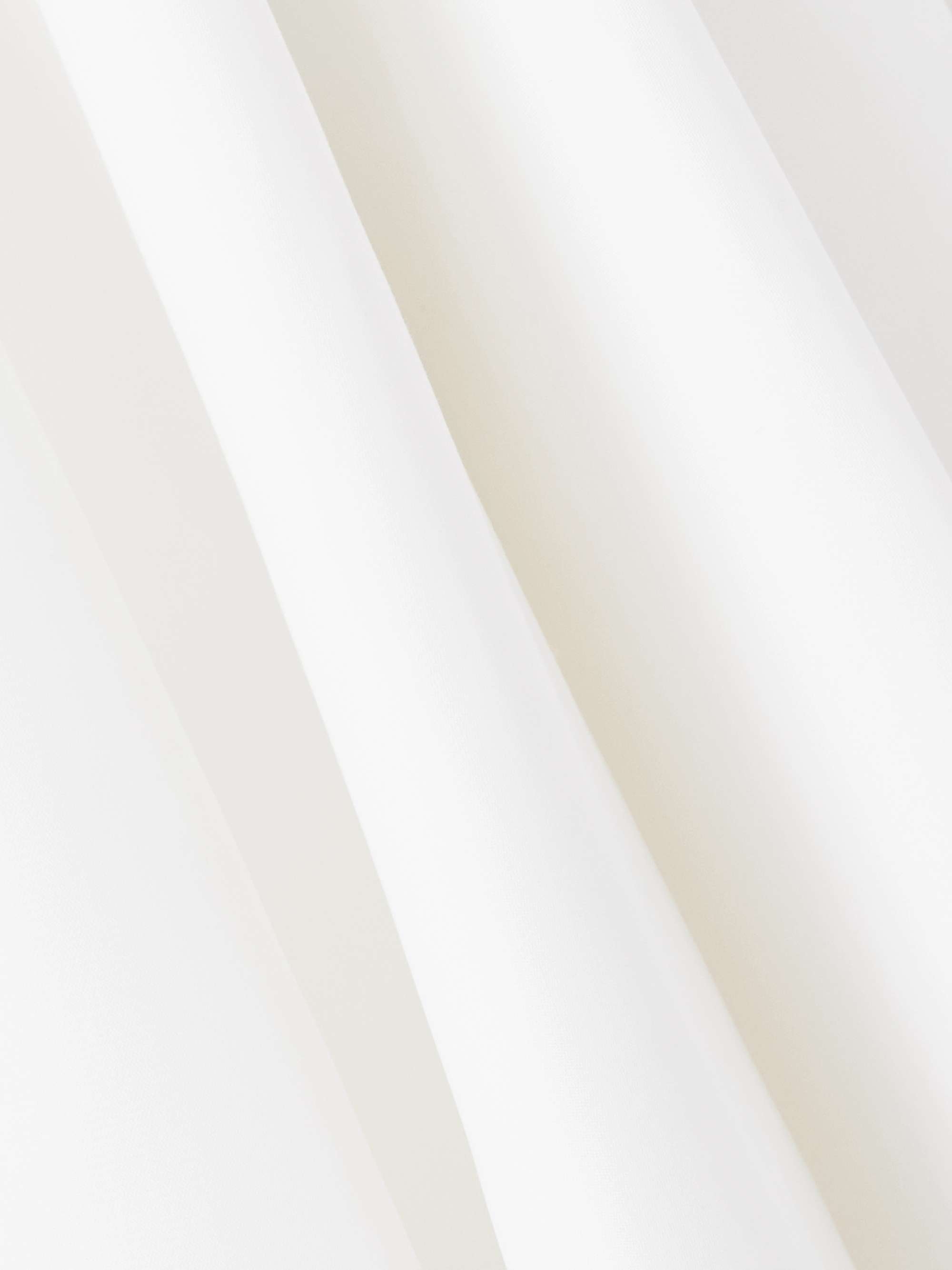 Asymmetric cotton-poplin mini dress view