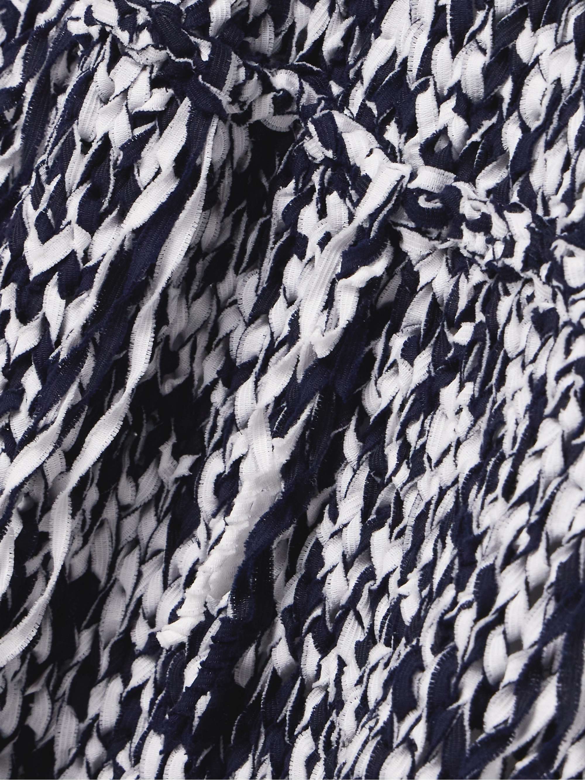 Inna fringed cotton-blend midi skirt view