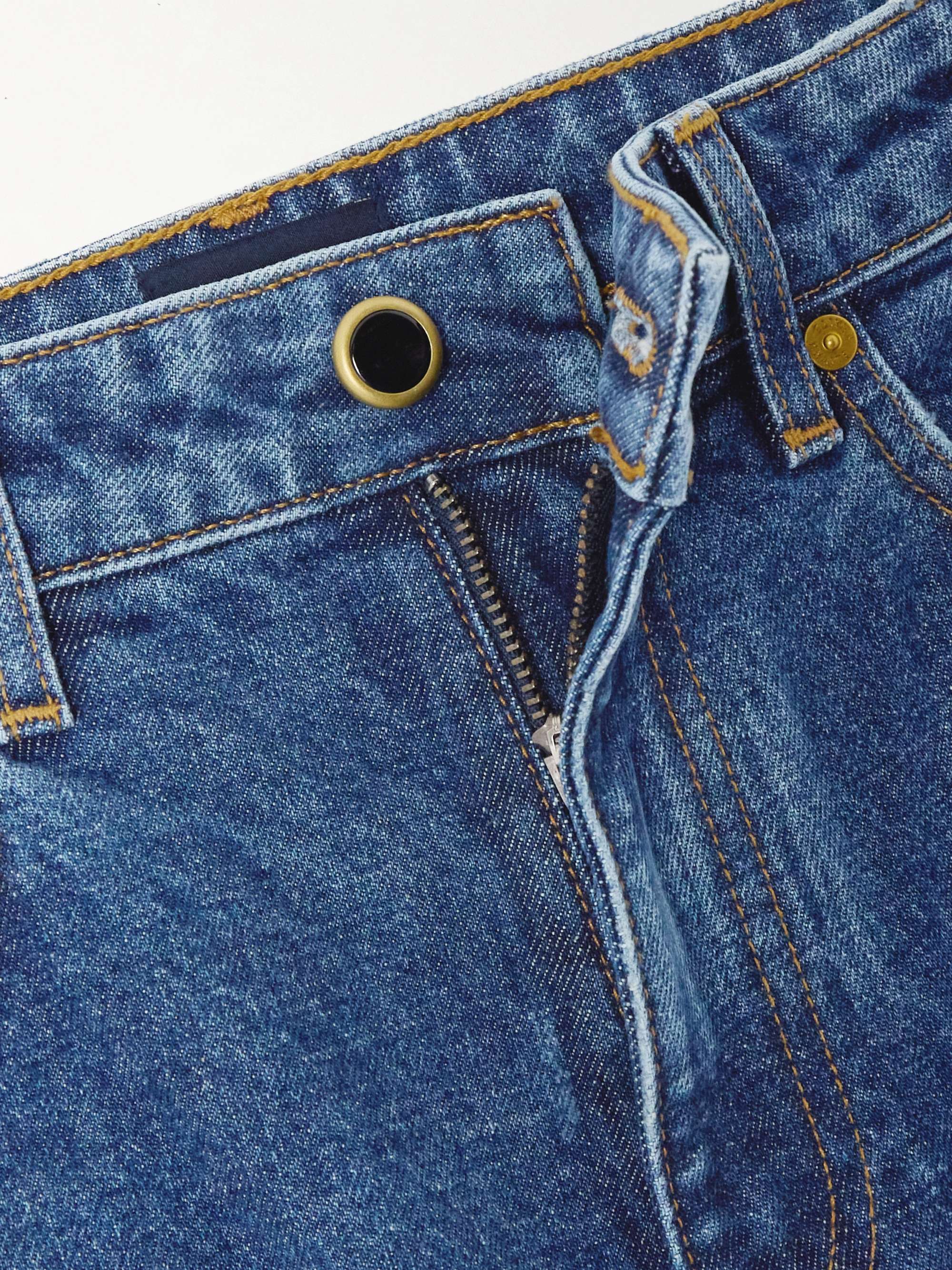 Vivian high-rise bootcut jeans view