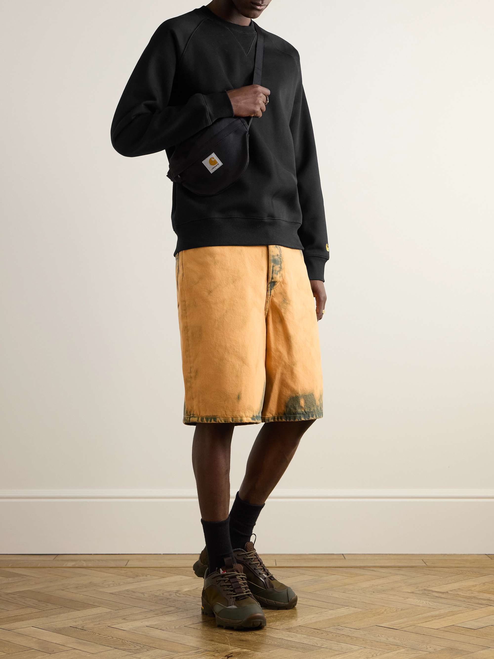 Chase Logo-Embroidered Cotton-Blend Jersey Sweatshirt view