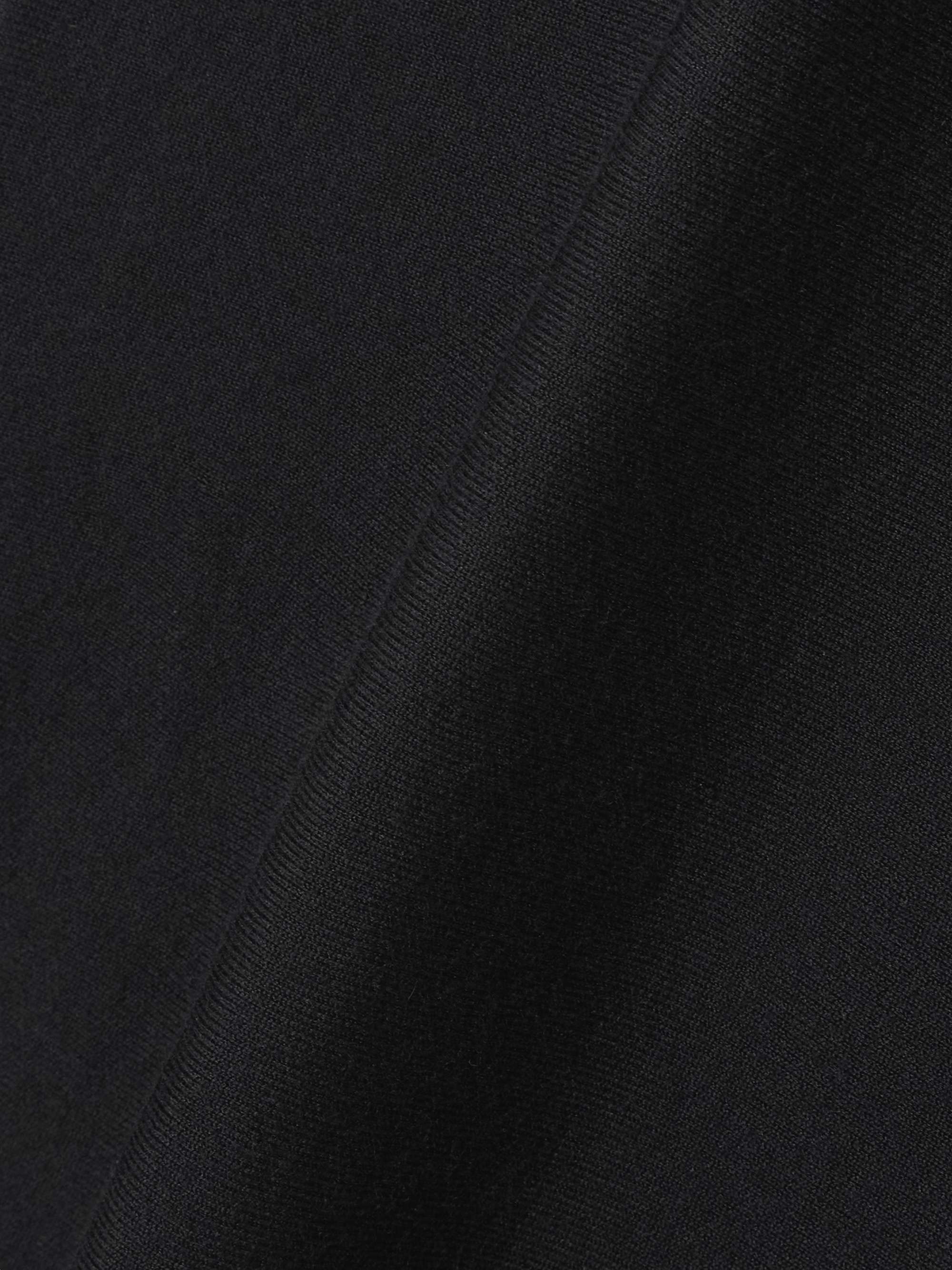 Erebus wool, cashmere and silk-blend turtleneck midi dress view