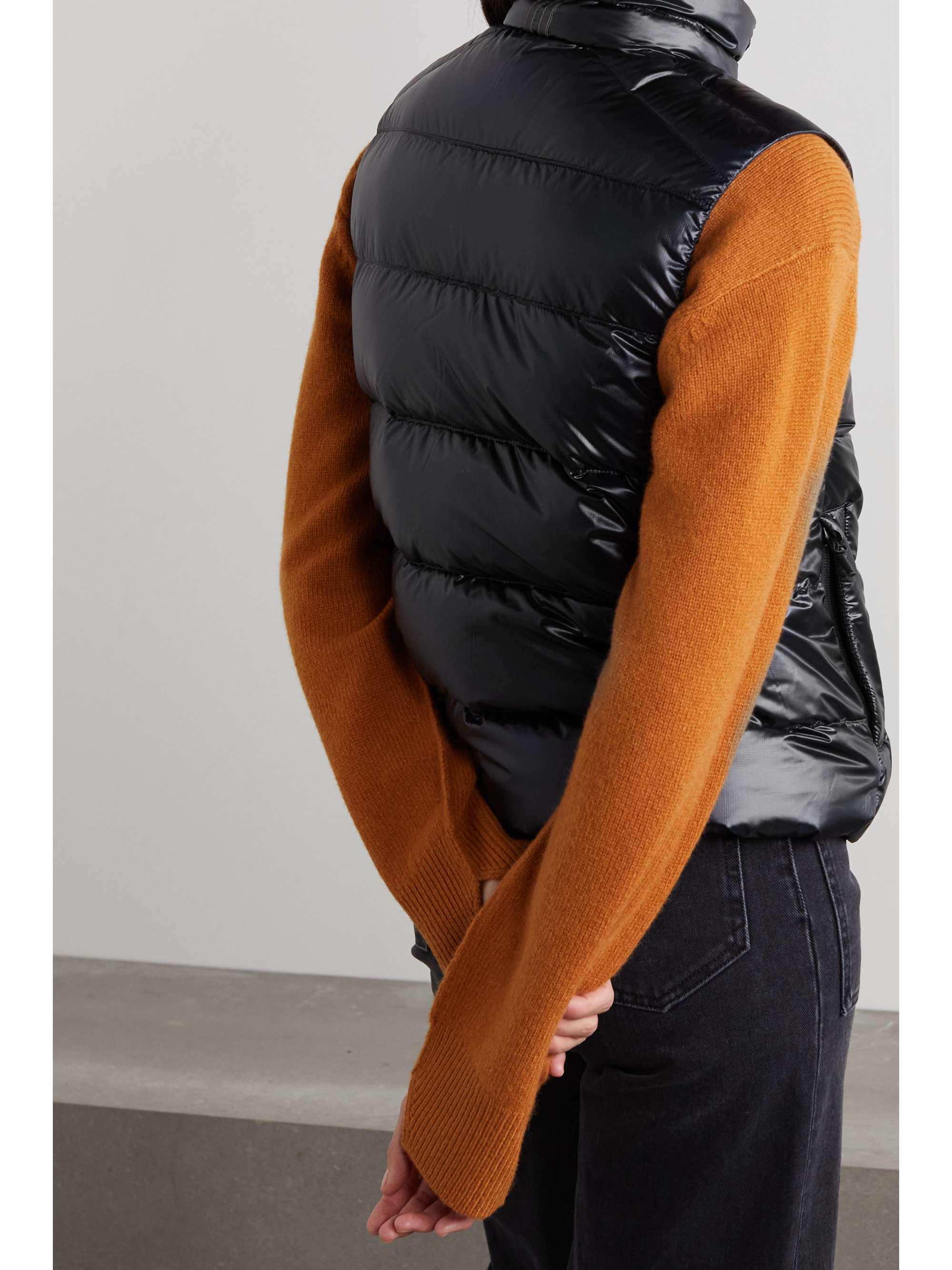 Cypress quilted recycled ripstop down vest view
