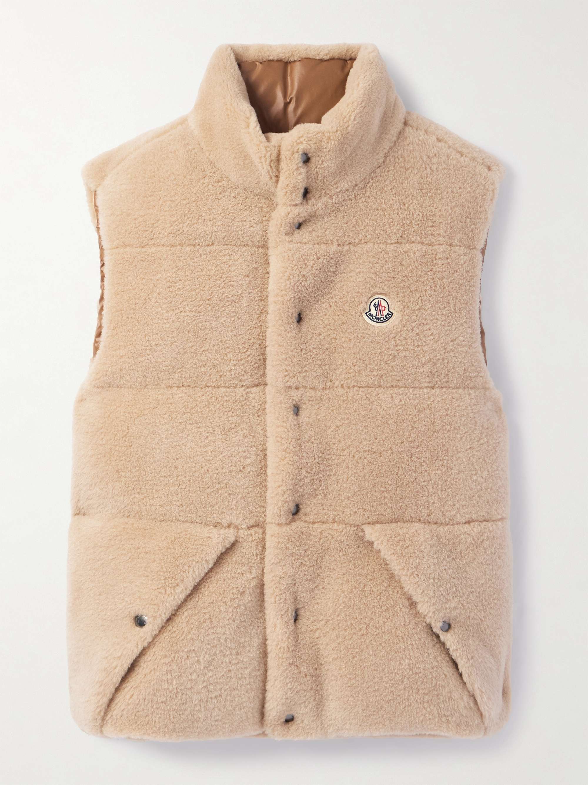 Colbricon Reversible Quilting Fleece and Shell Down Vest view