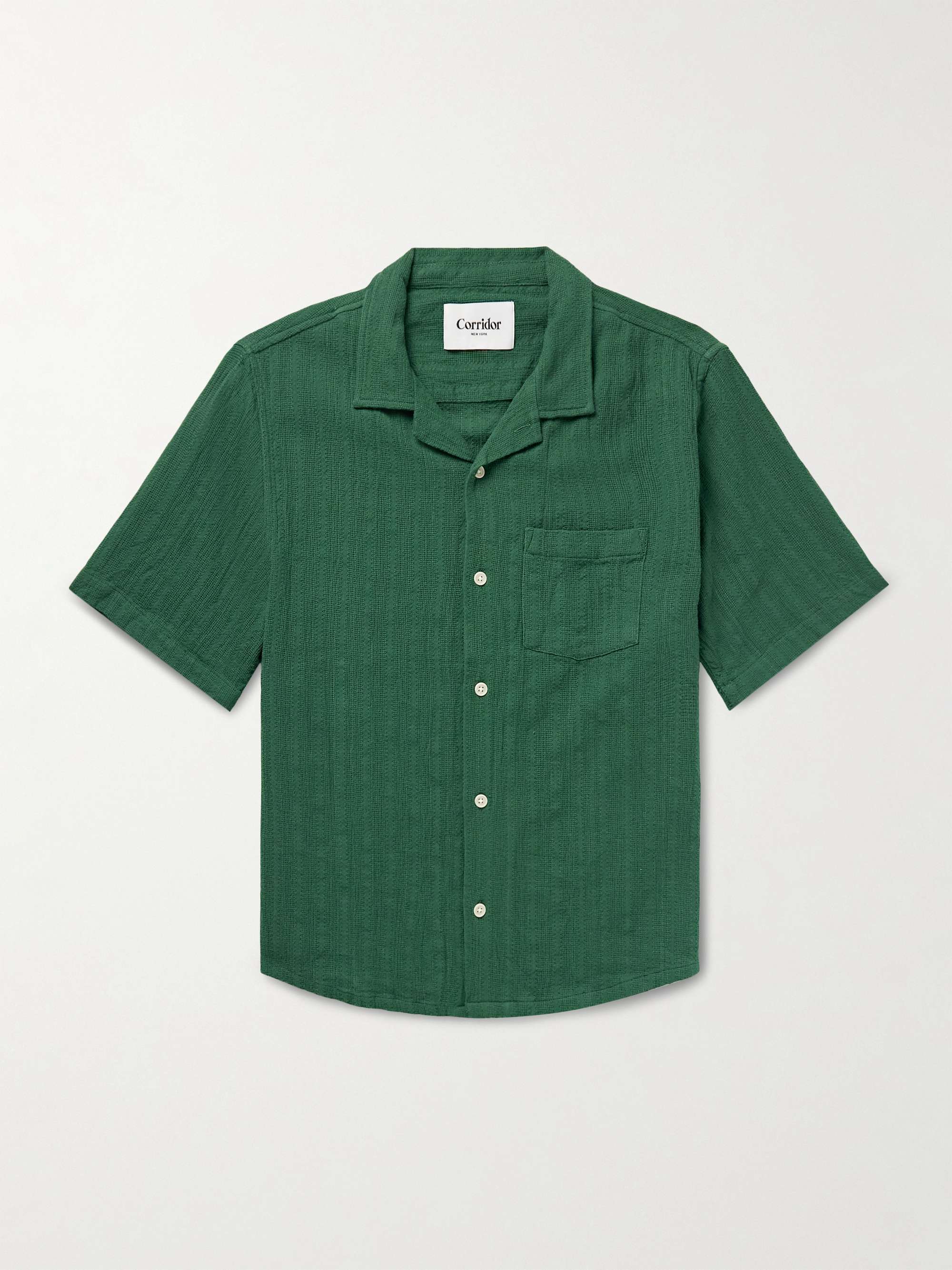 Camp-Collar Cotton Shirt view