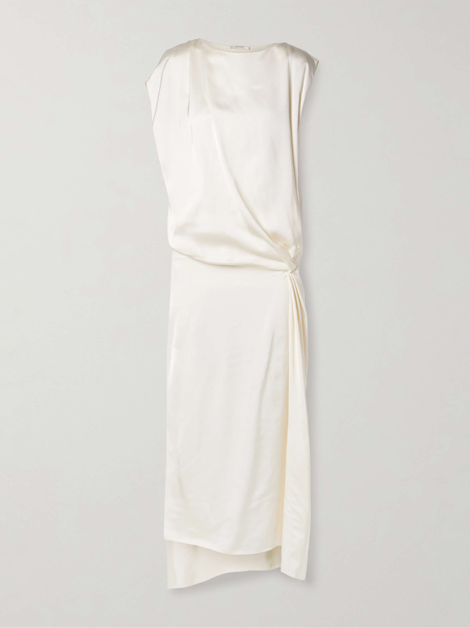 Esmee draped satin gown view