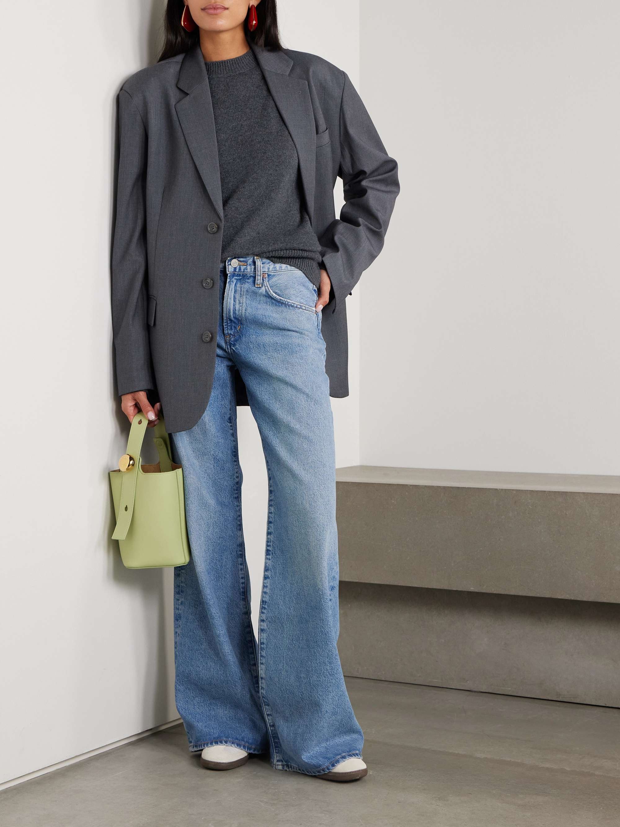 Rafaela oversized wool and cashmere-blend sweater view