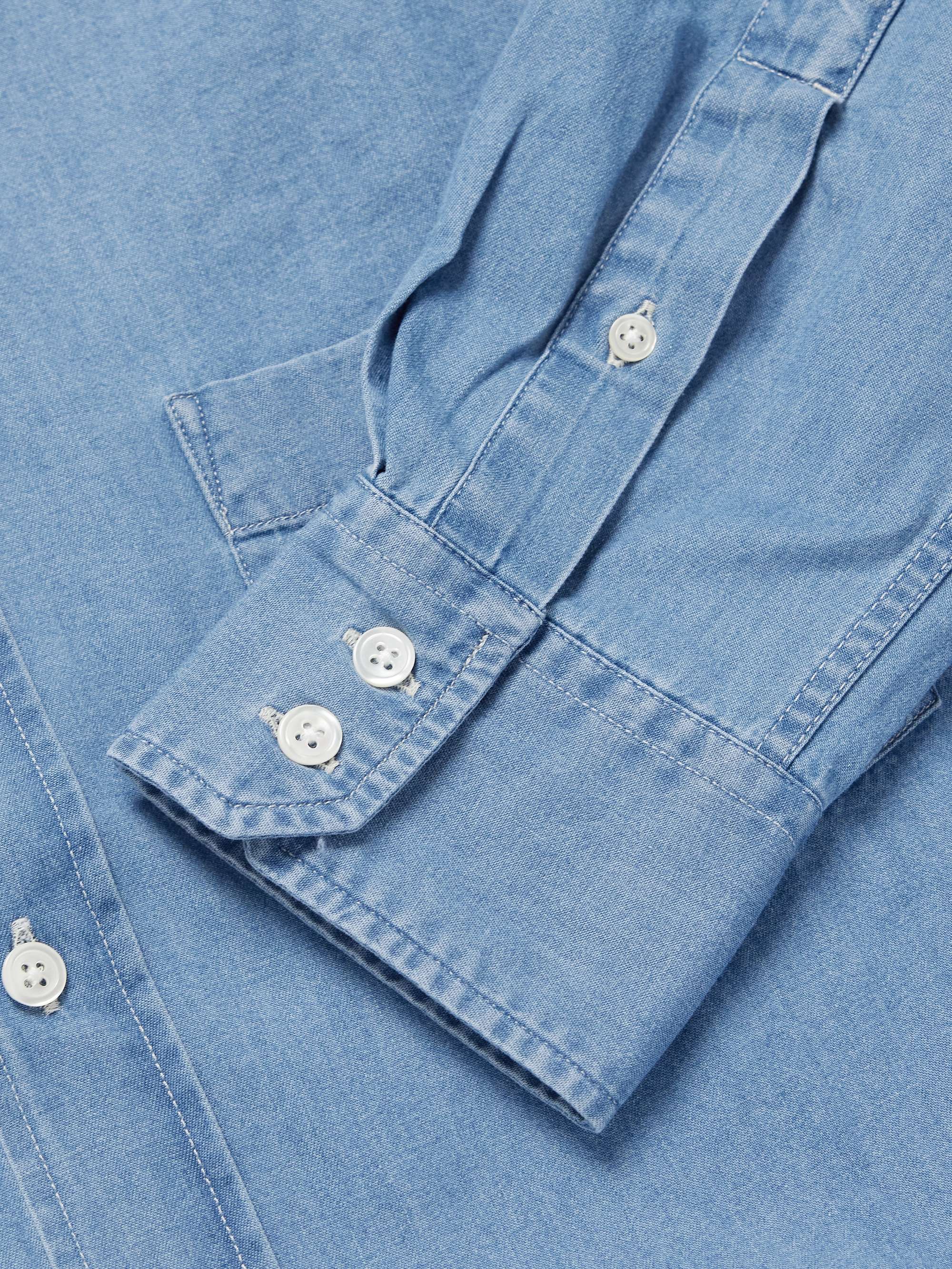 Paul Cotton-Chambray Shirt view